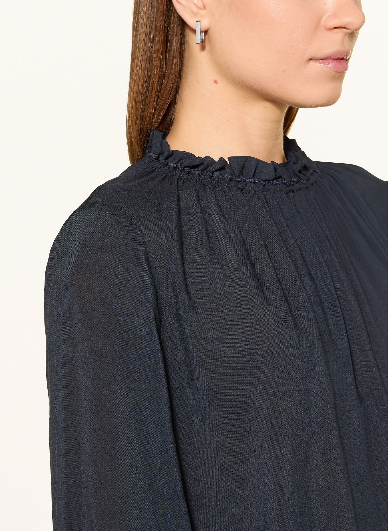 ROCKMACHERIN Blusenshirt EMMA: DUNKELBLAU