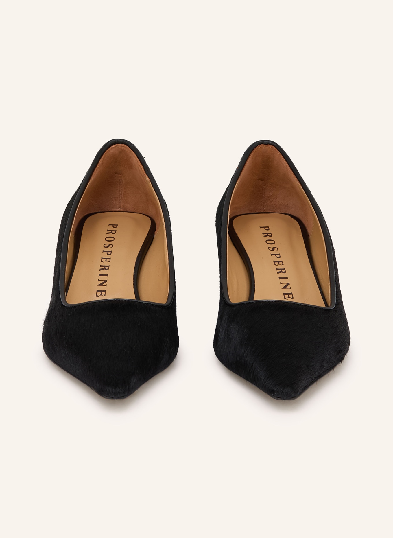 PROSPERINE czółenka: CZARNY