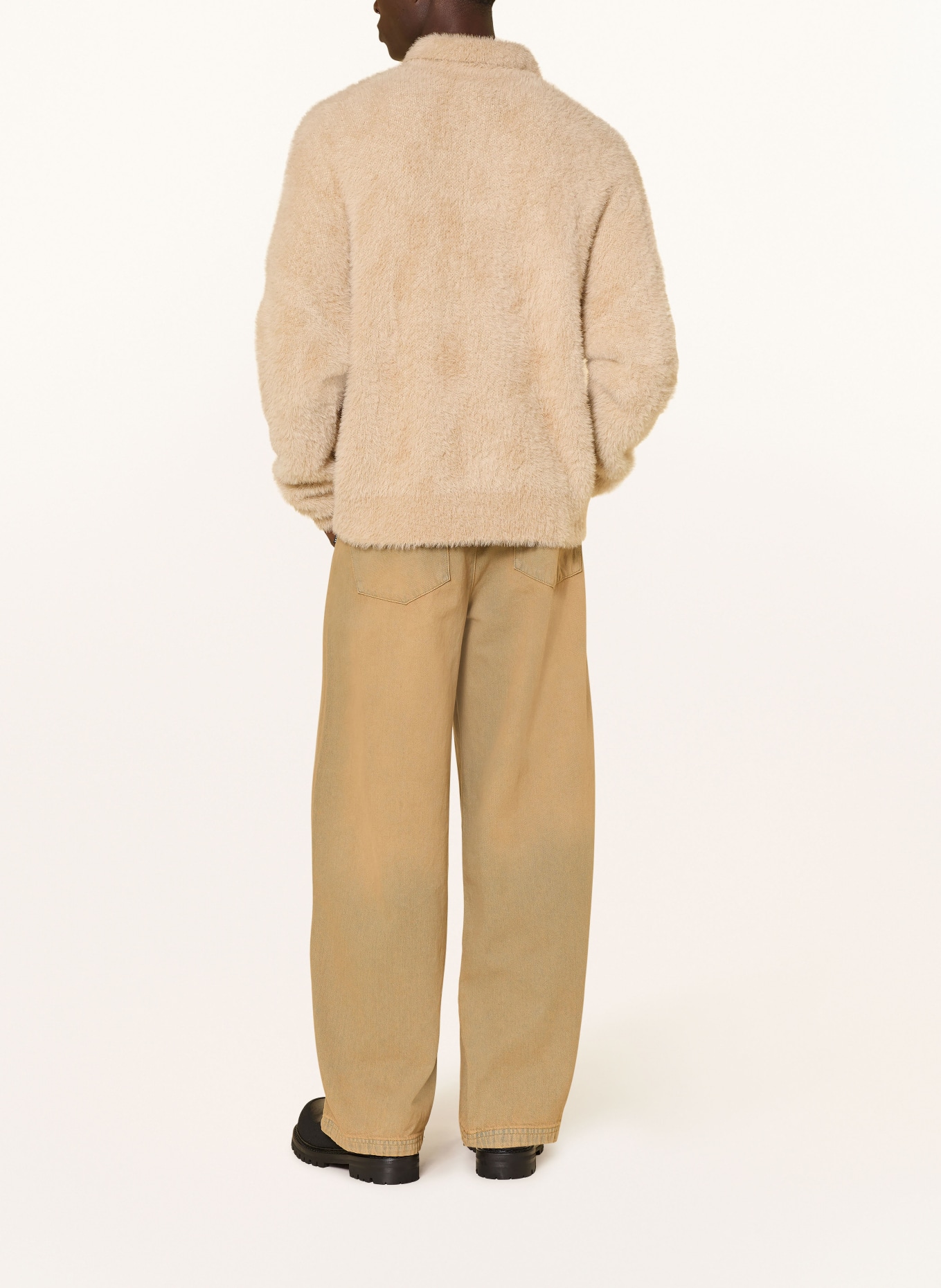 RETERNITY Strick-Poloshirt CLAIR: BEIGE