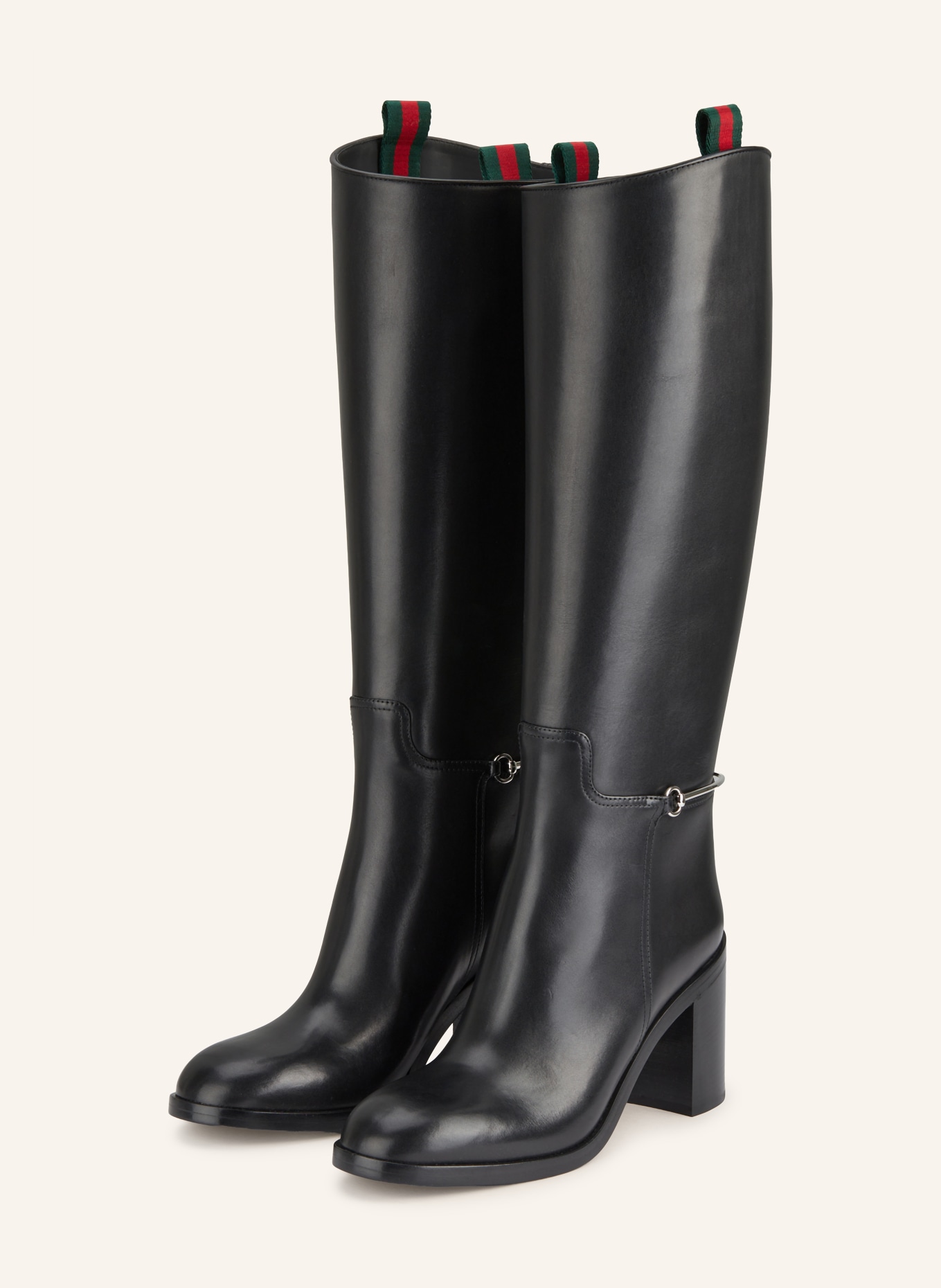 GUCCI Stiefel CHARLOTTE: 1000 BLACK