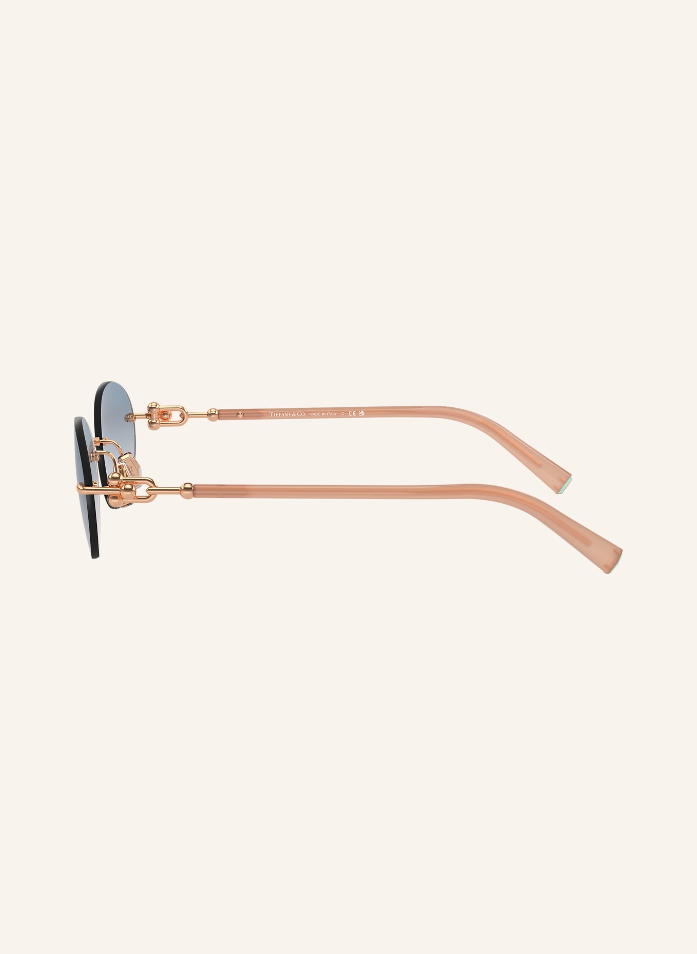 TIFFANY & Co. Okulary przeciwsłoneczne TF3104D: ROSEGOLD/ NIEBIESKI