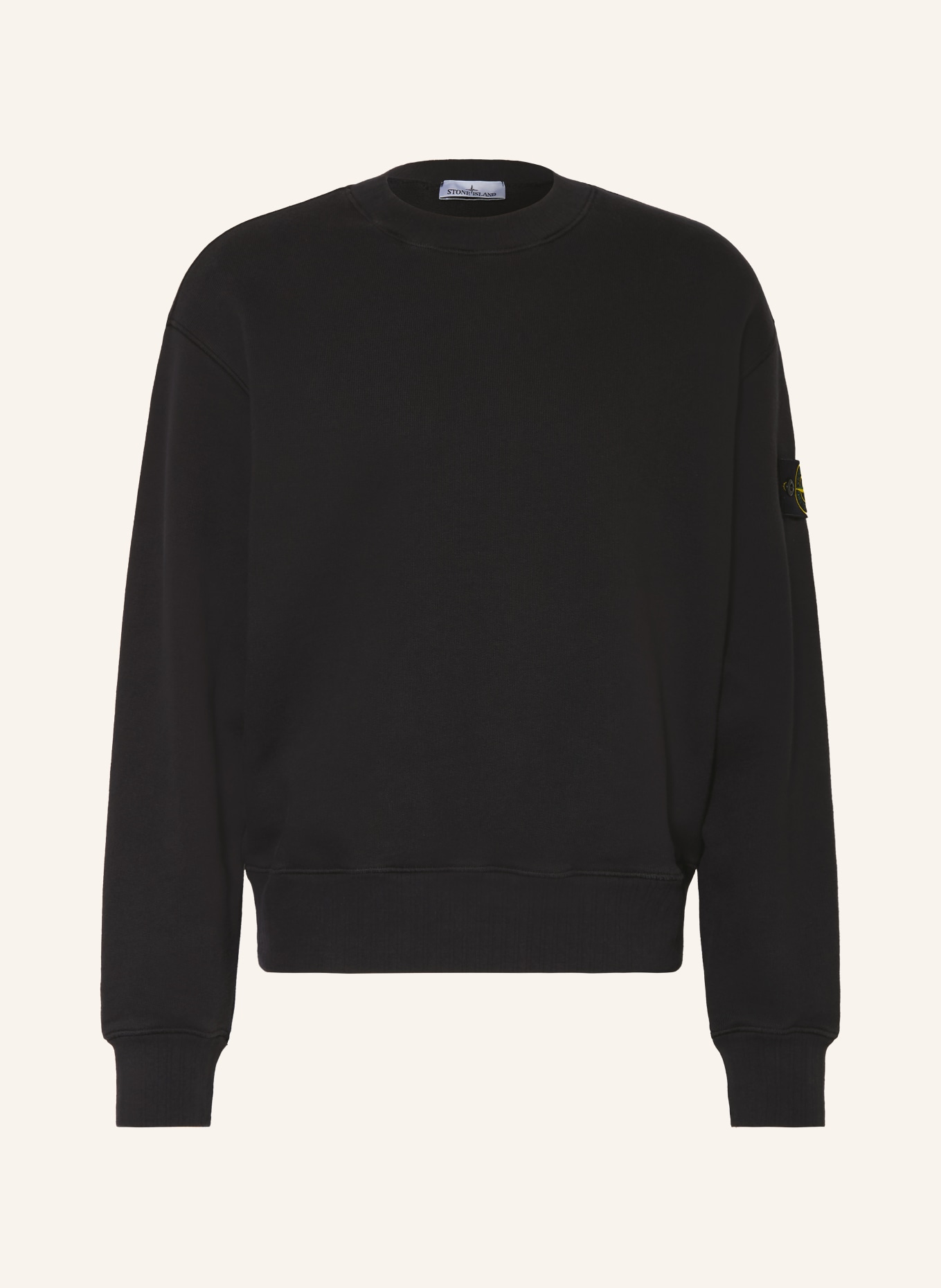 STONE ISLAND Sweatshirt: SCHWARZ