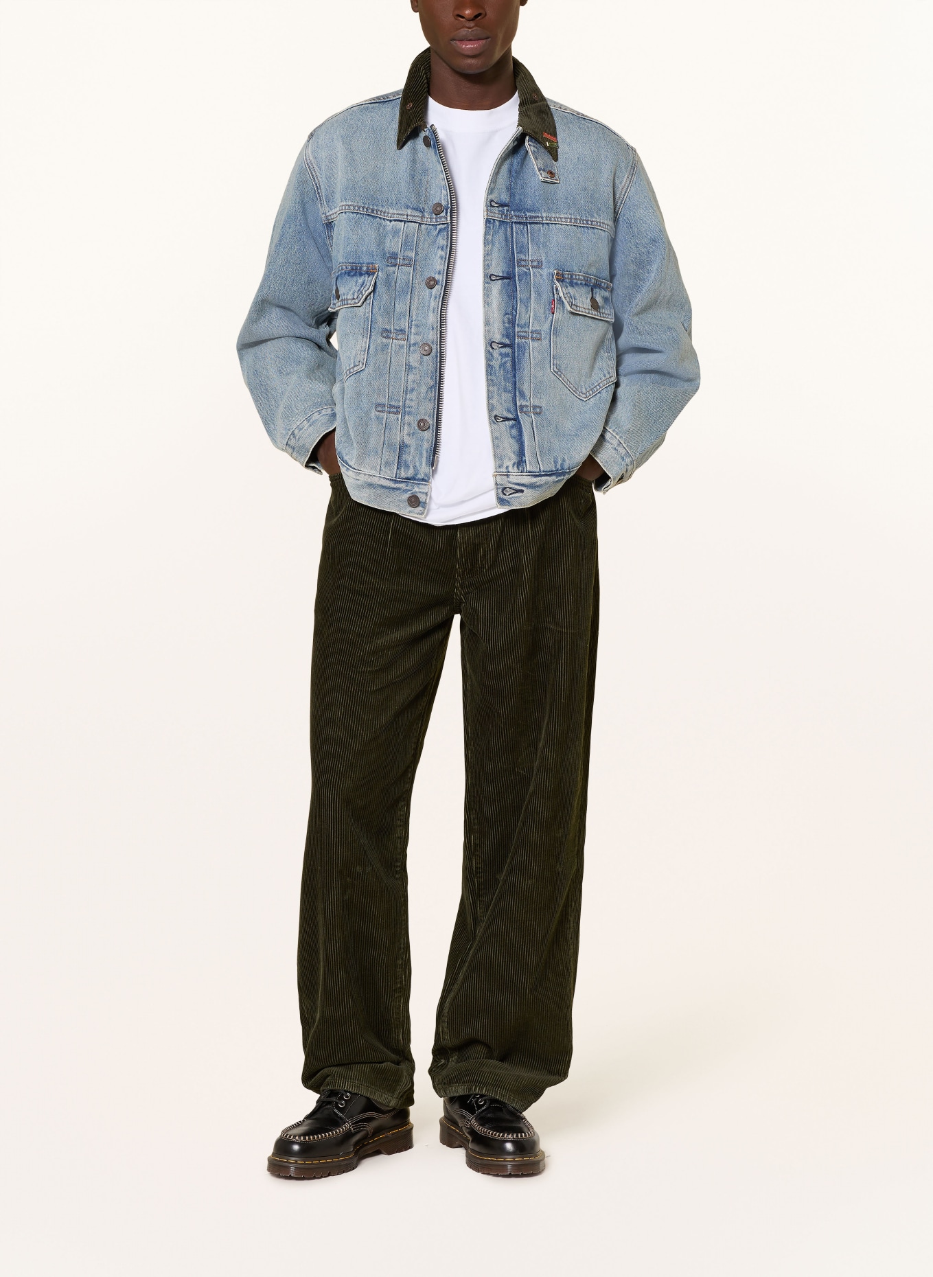 Barbour Cordhose 578 Regular Fit: SG51 rosin