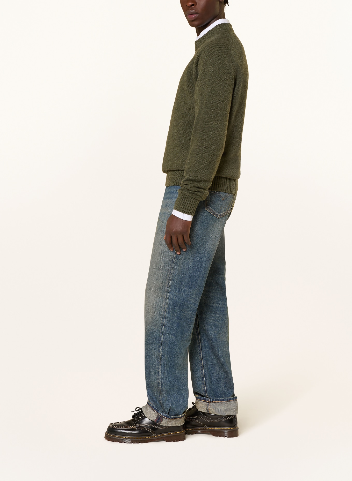 Barbour Jeans Loose Fit: NY31 dark worn-in