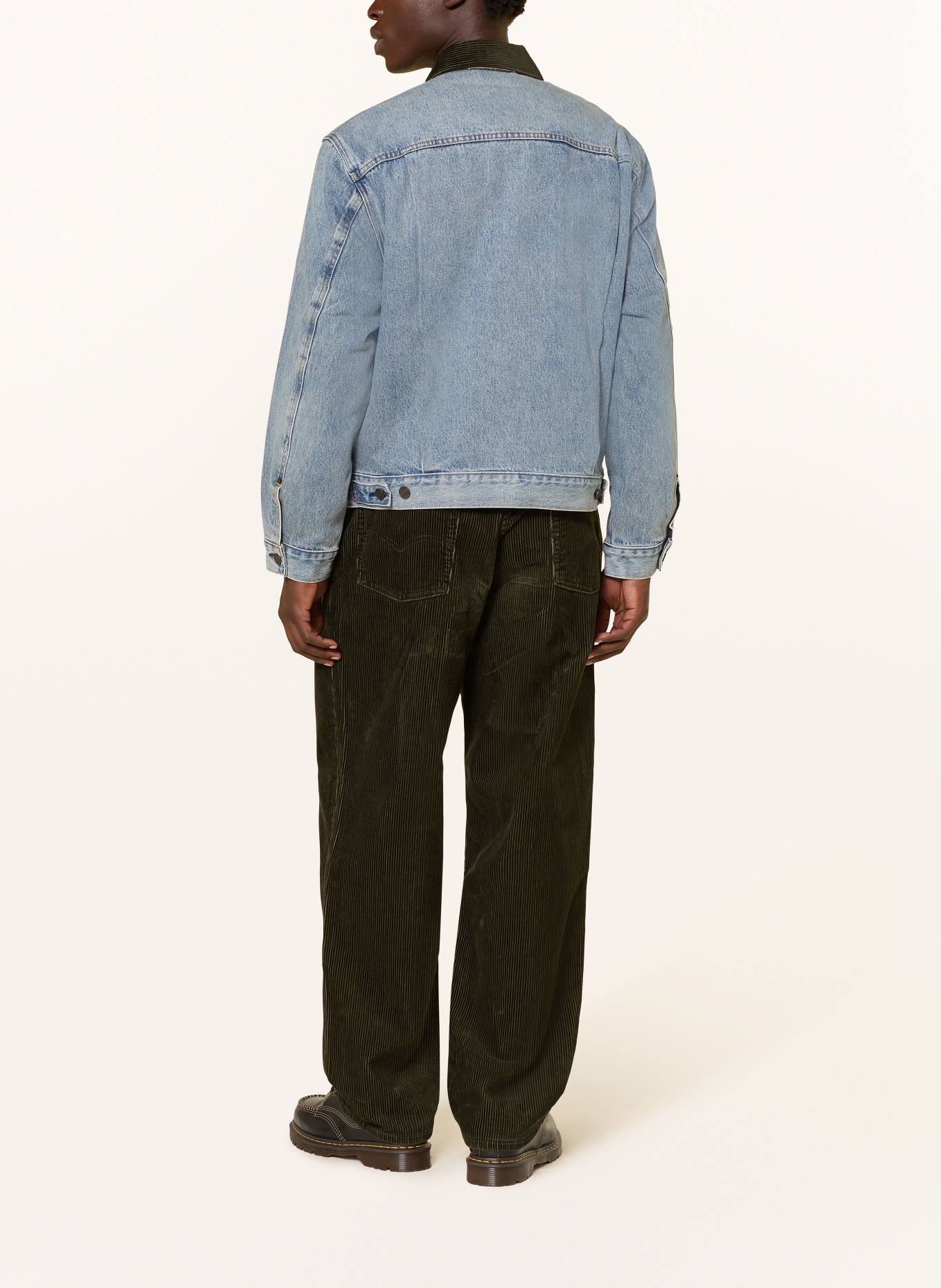 Barbour kurtka dżinsowa: JASNONIEBIESKI / KHAKI