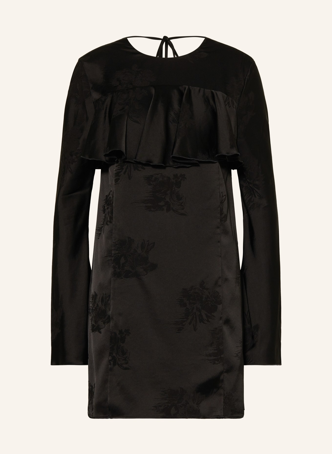 GANNI Cocktailkleid: SCHWARZ