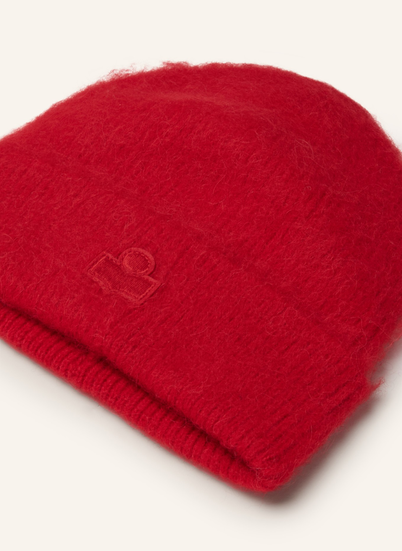 ISABEL MARANT Mütze PEETA mit Alpaka: ROT