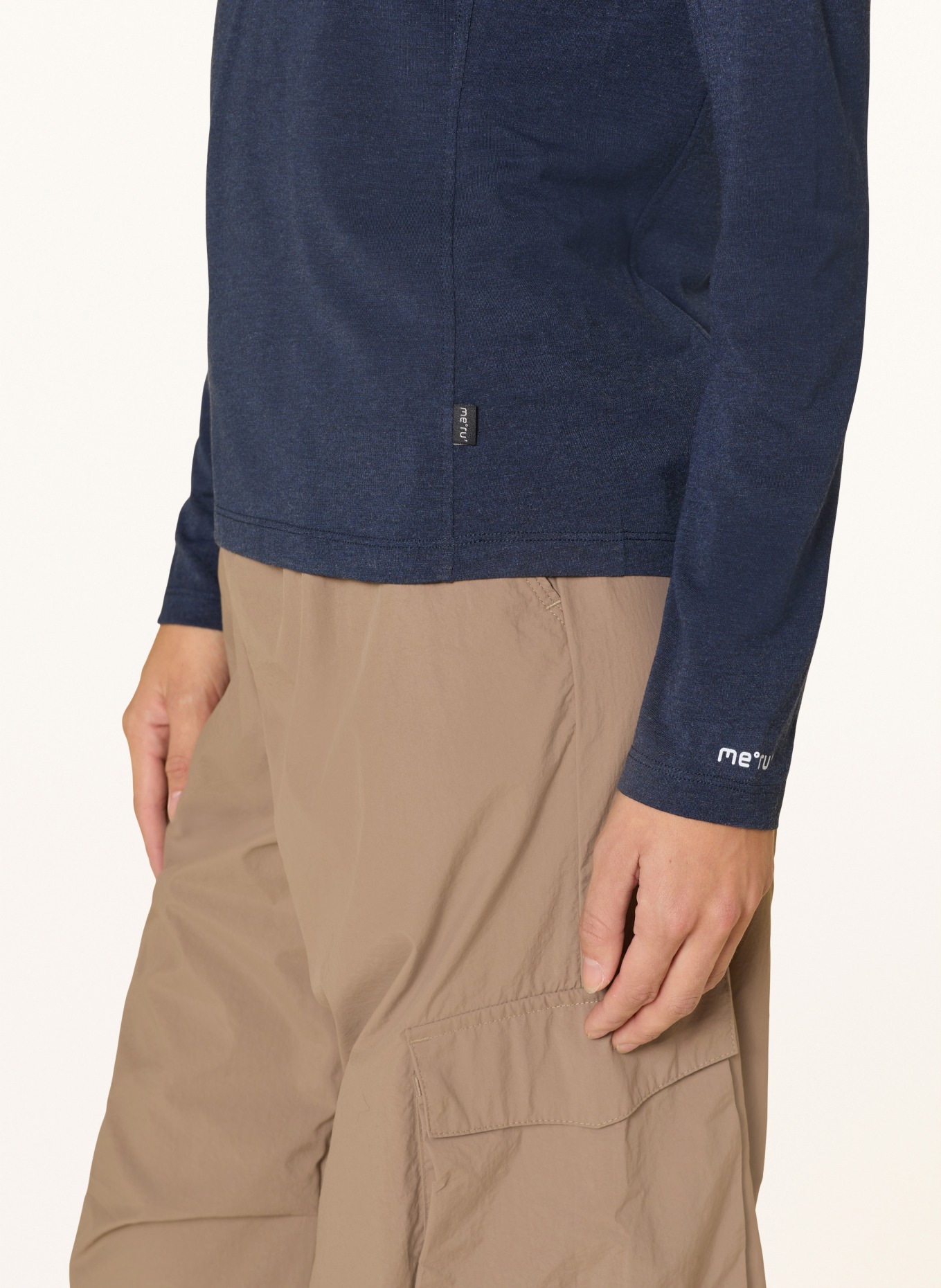 me°ru' Funktionsshirt FREDENSBORG: DUNKELGRAU