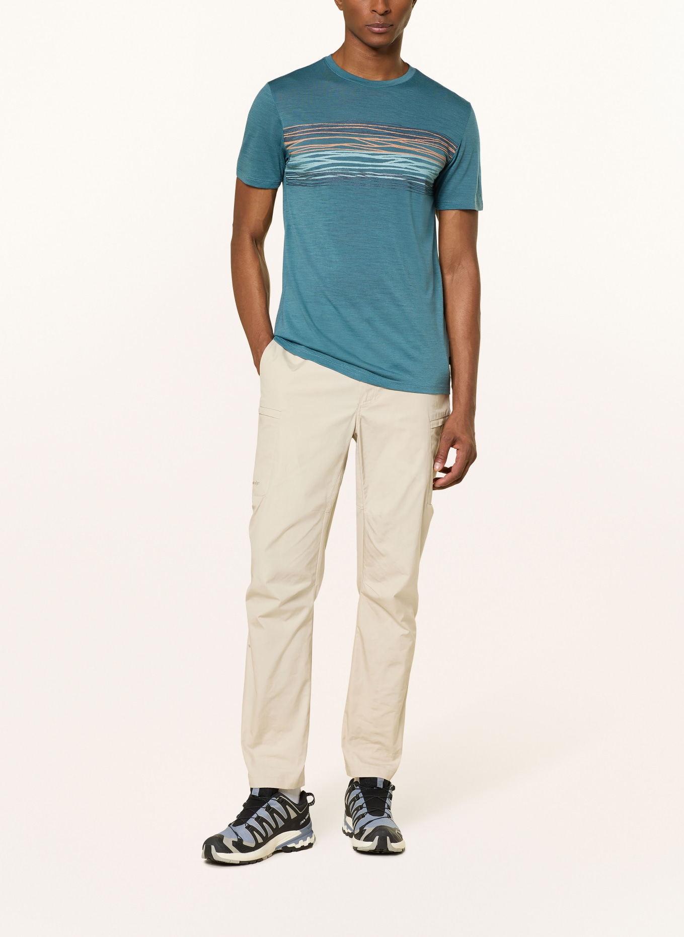 me°ru' Koszulka LAHOLM: PETROL