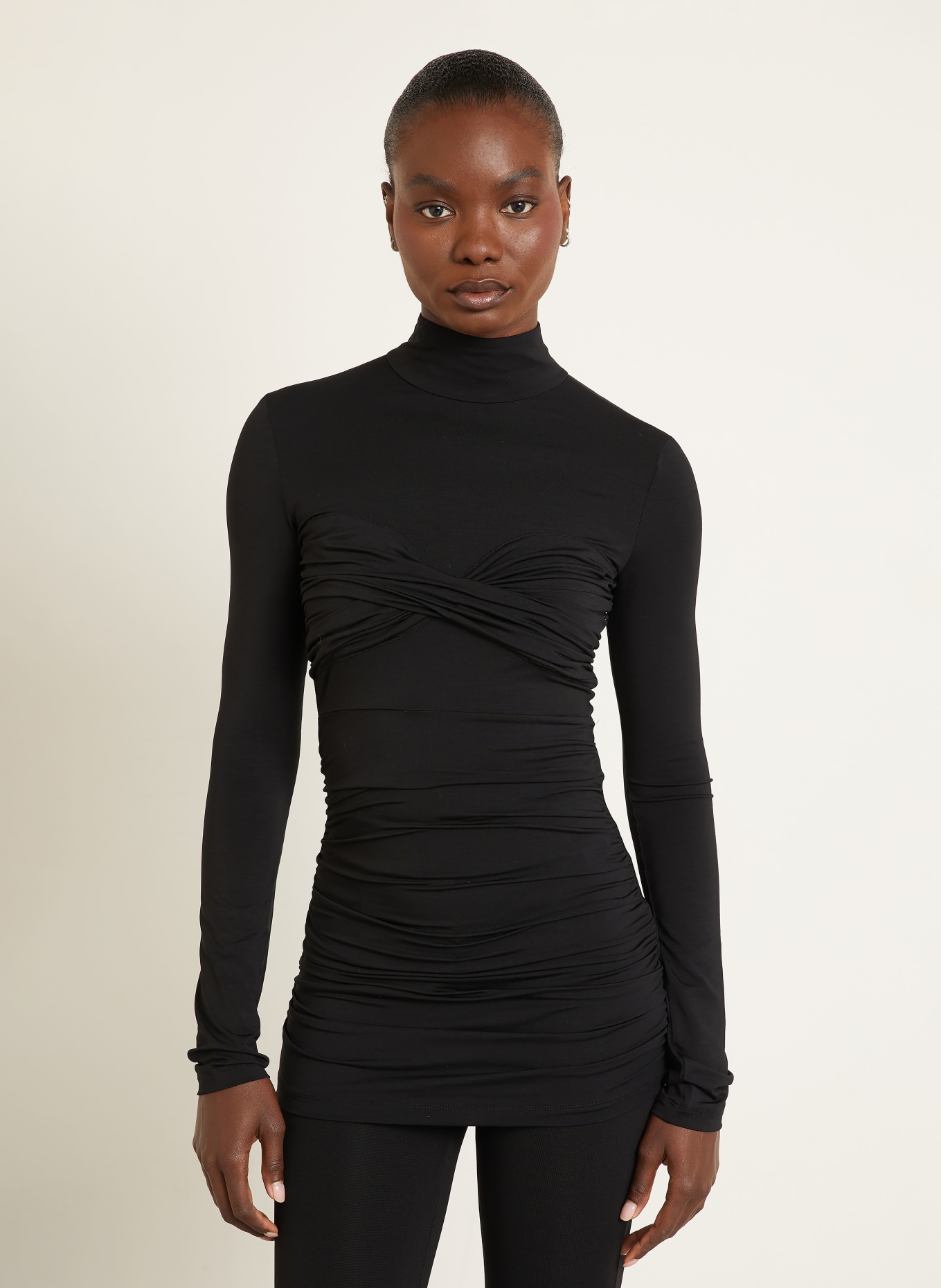 BALMAIN Longsleeve: SCHWARZ