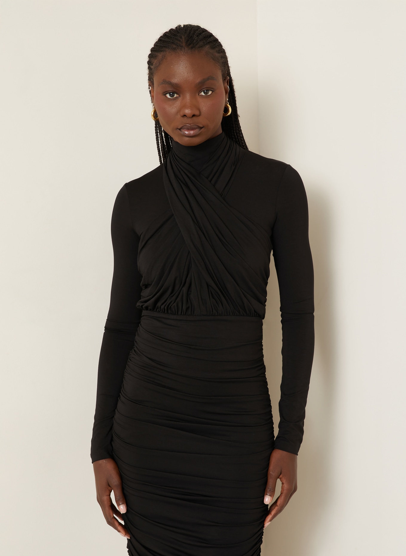 BALMAIN sukienka: CZARNY