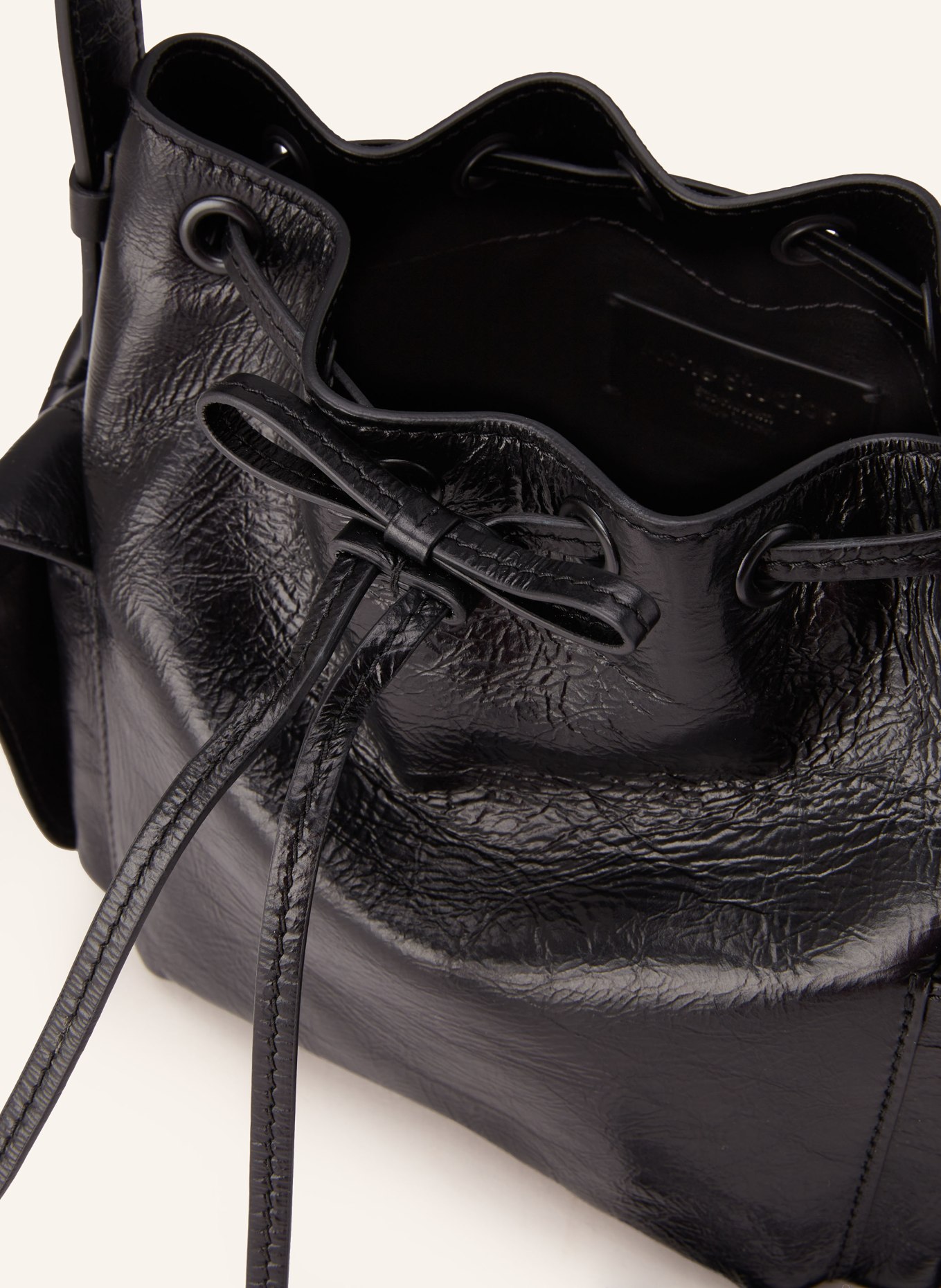 Acne Studios taška: ČERNÁ