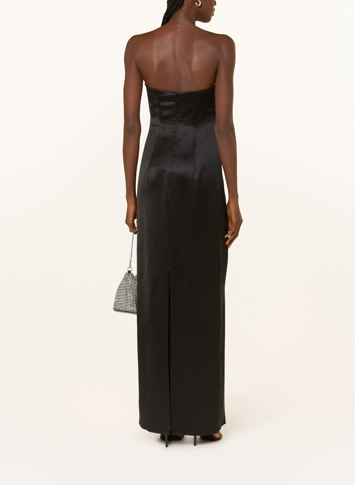 RETROFÊTE Abendkleid OLIVINE: SCHWARZ