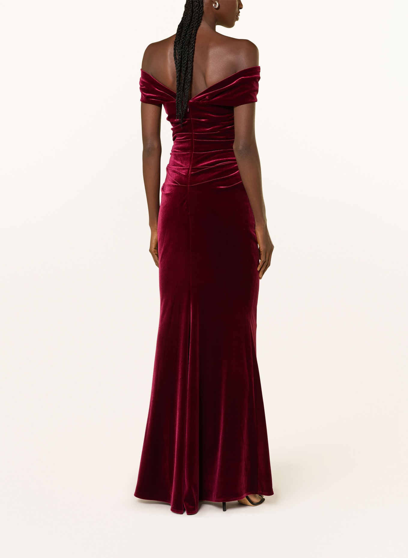 TALBOT RUNHOF Abendkleid: 364 BURGUNDY RED