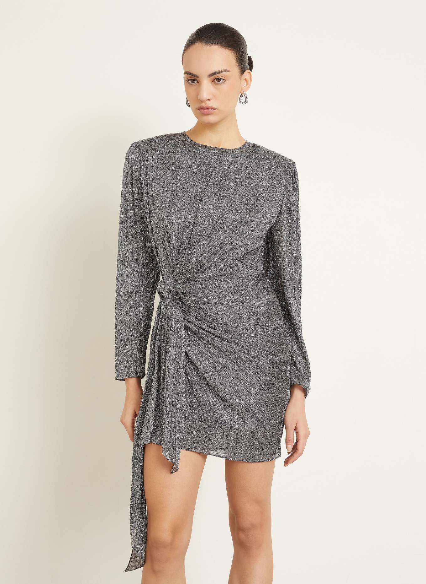 ISABEL MARANT Cocktailkleid EVOLA: SILBER