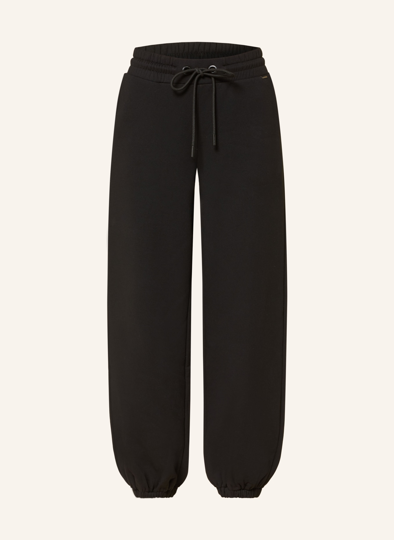 GOLDBERGH Sweatpants mit Schmucksteinen: SCHWARZ