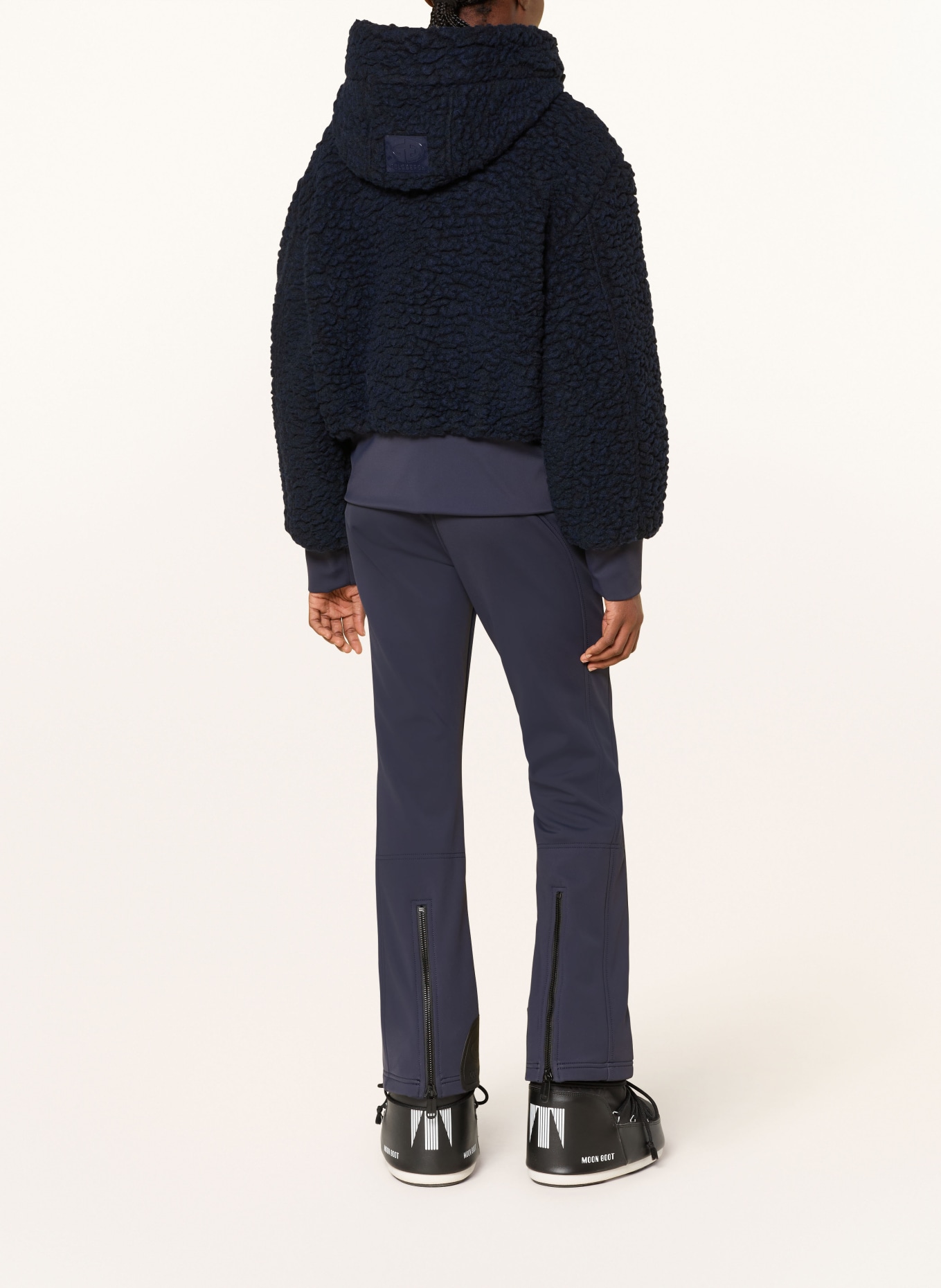 GOLDBERGH Skijacke FIERA zum Wenden: DUNKELBLAU / GOLD