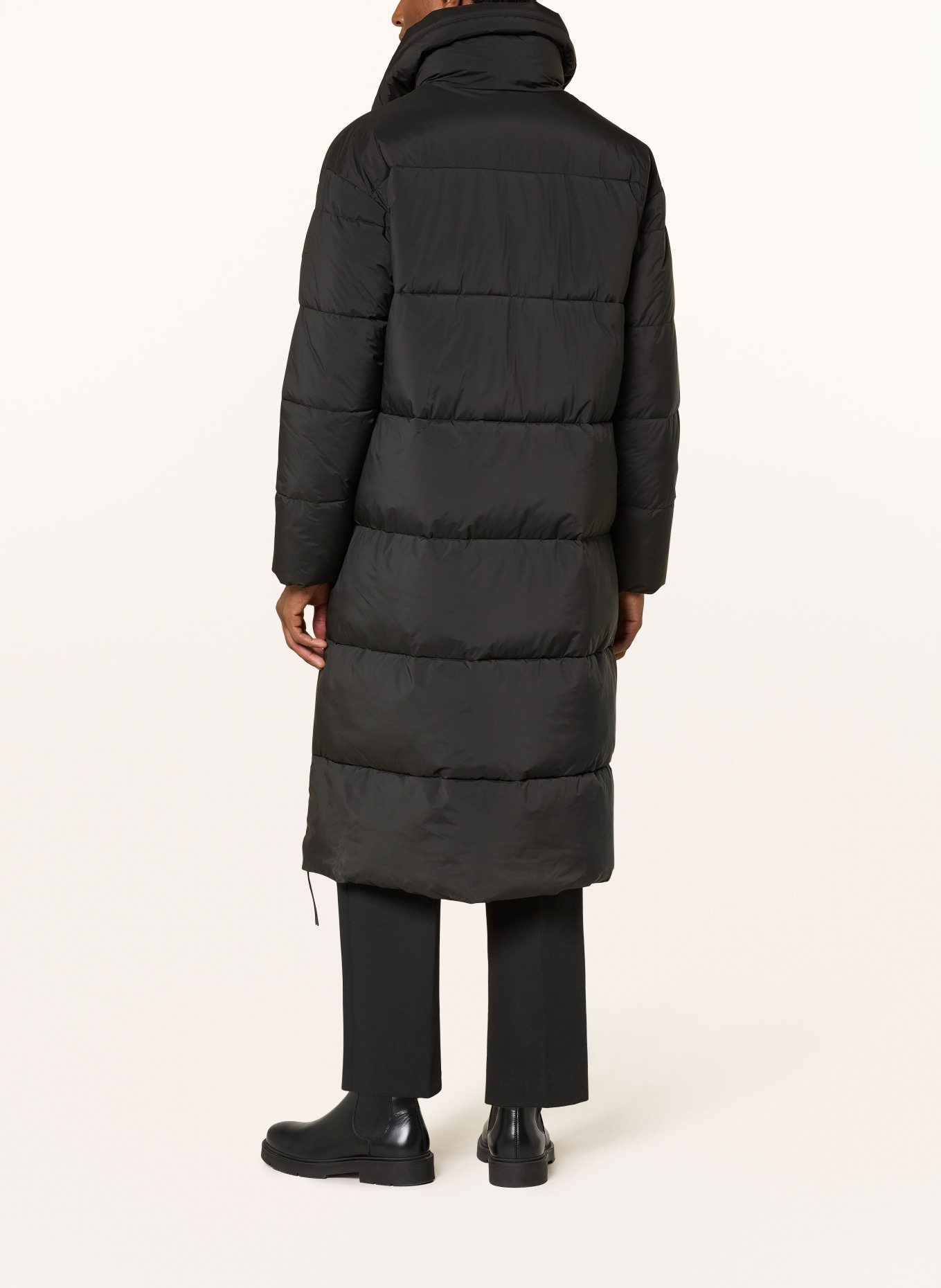 STRELLSON Steppmantel: SCHWARZ