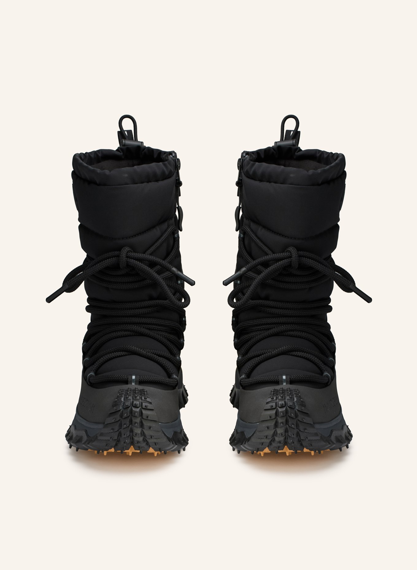 MONCLER Boots TRAILGRIP GTX: SCHWARZ / COGNAC