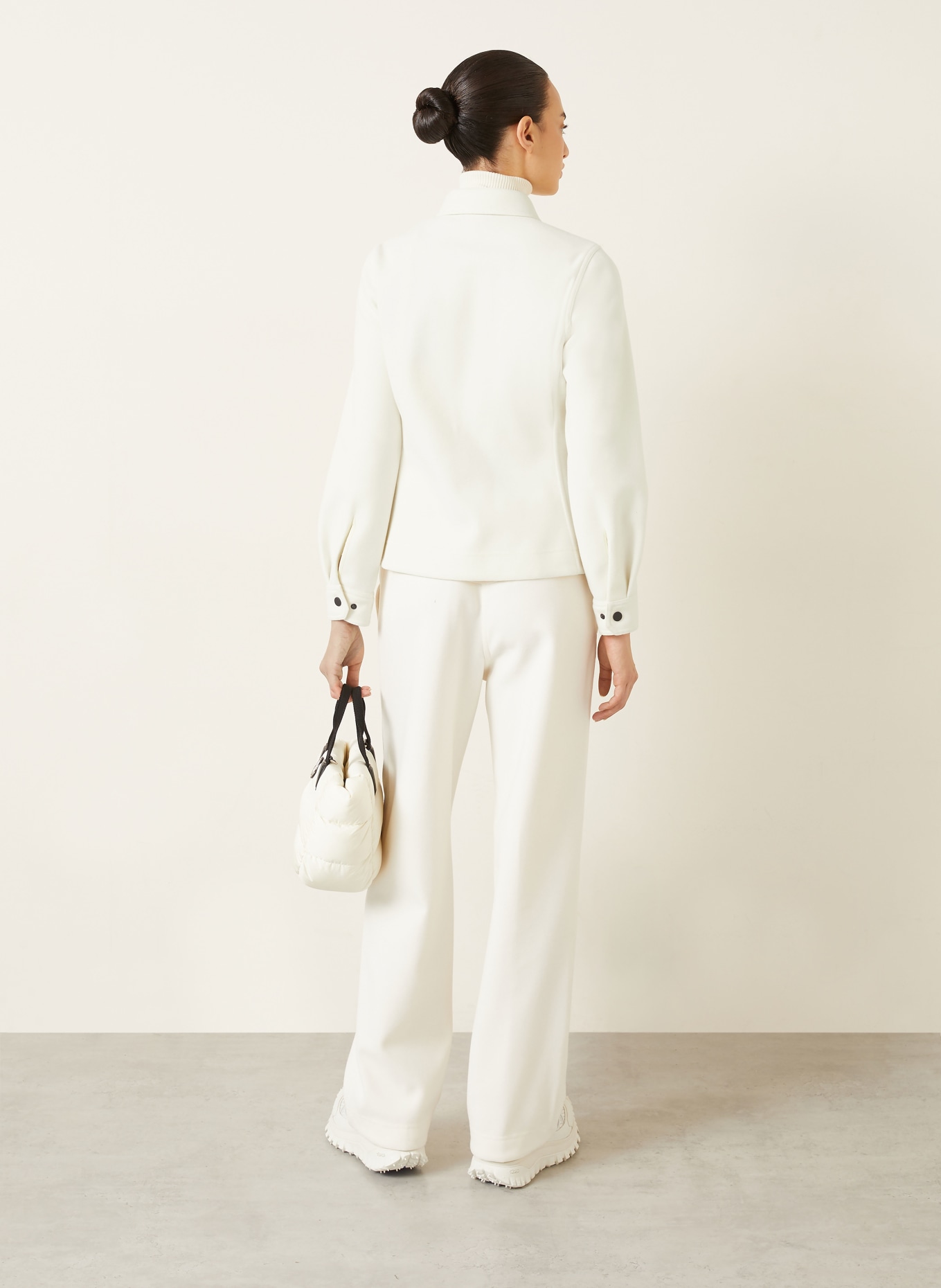 MONCLER GRENOBLE Overjacket: CREME