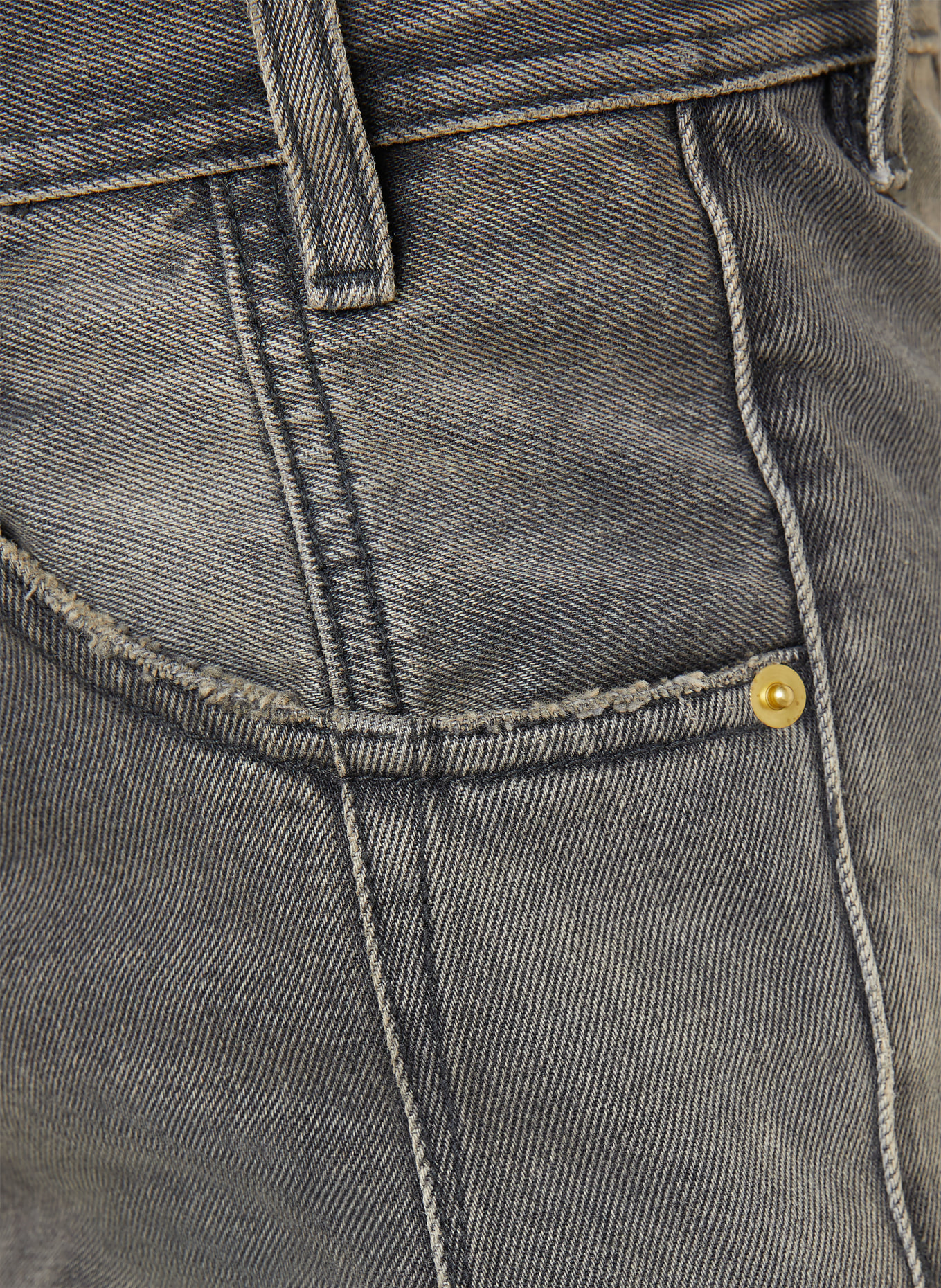 DARKPARK Jean droit LU: W104 DIRTY SAND BLACK