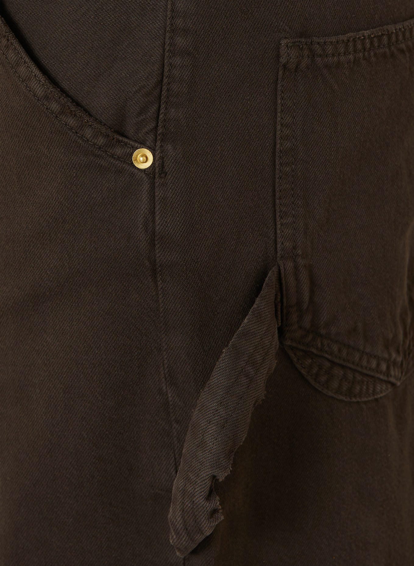 DARKPARK Wide Leg Jeans LISA: 0092 DARK BROWN