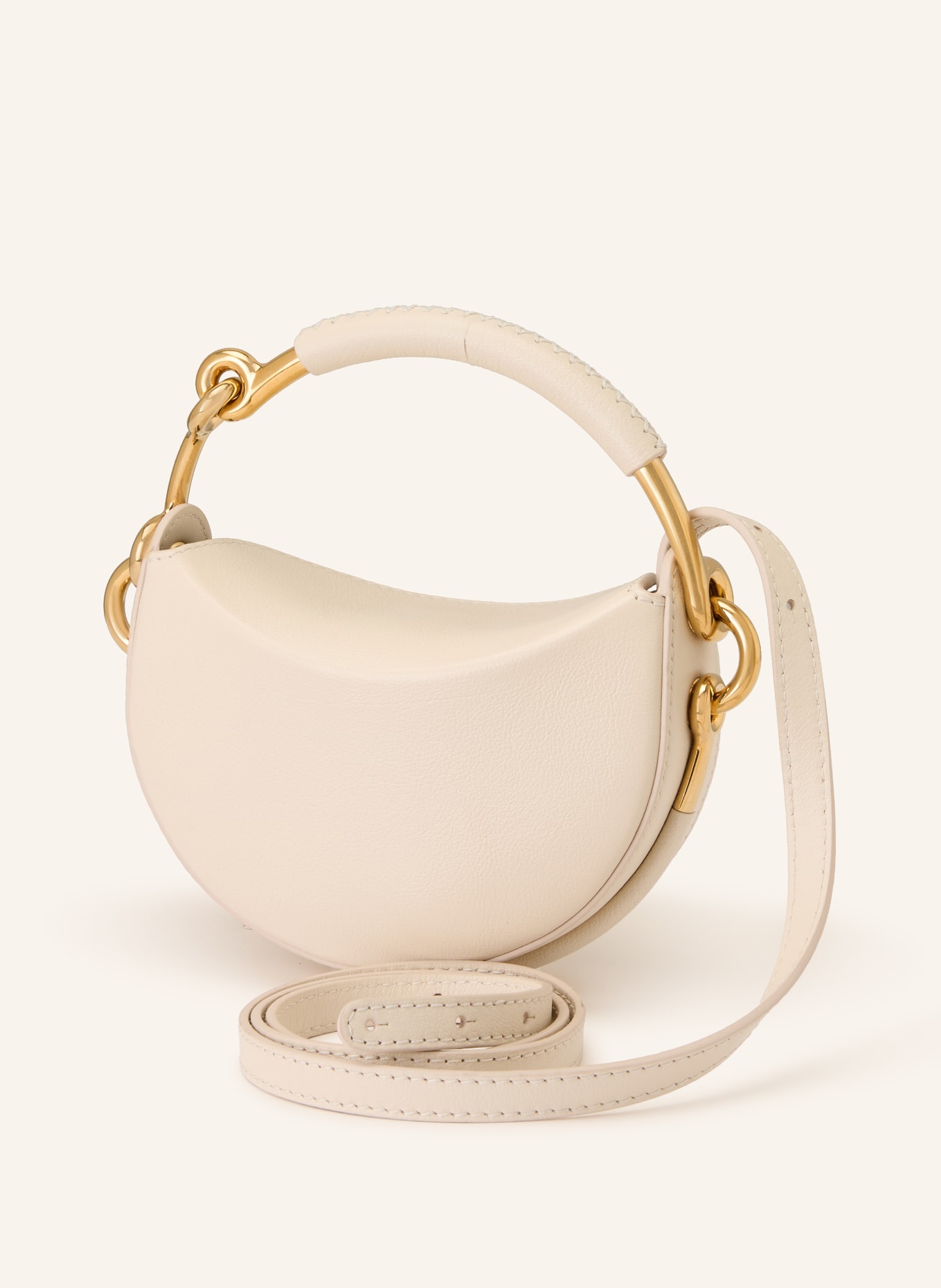 BURBERRY Handtasche BRIDLE: WEISS