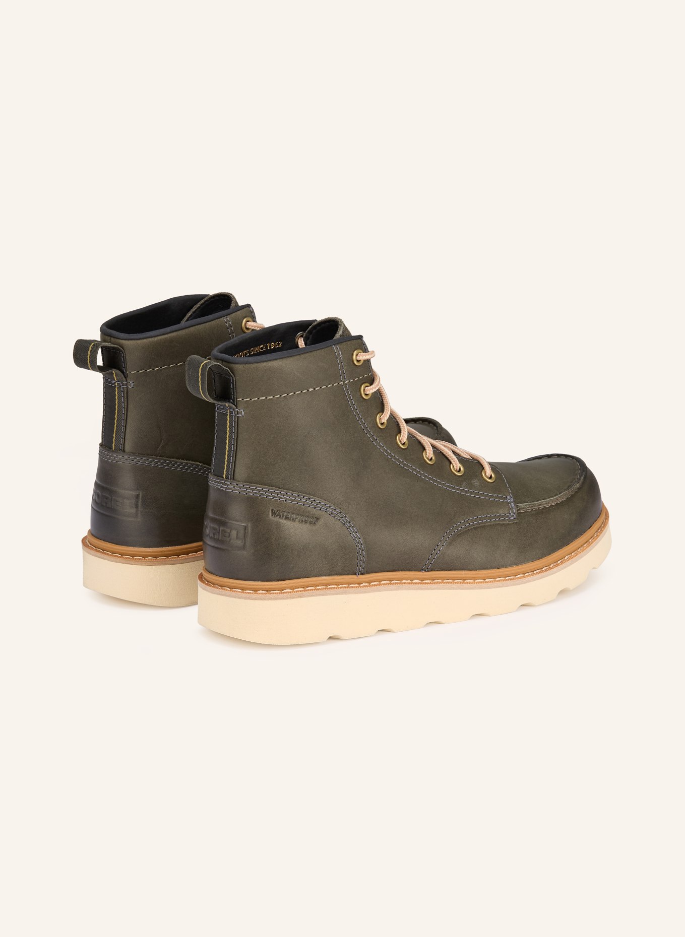 SOREL Sznurowane buty SLABTOWN 62'™: CIEMNOZIELONY