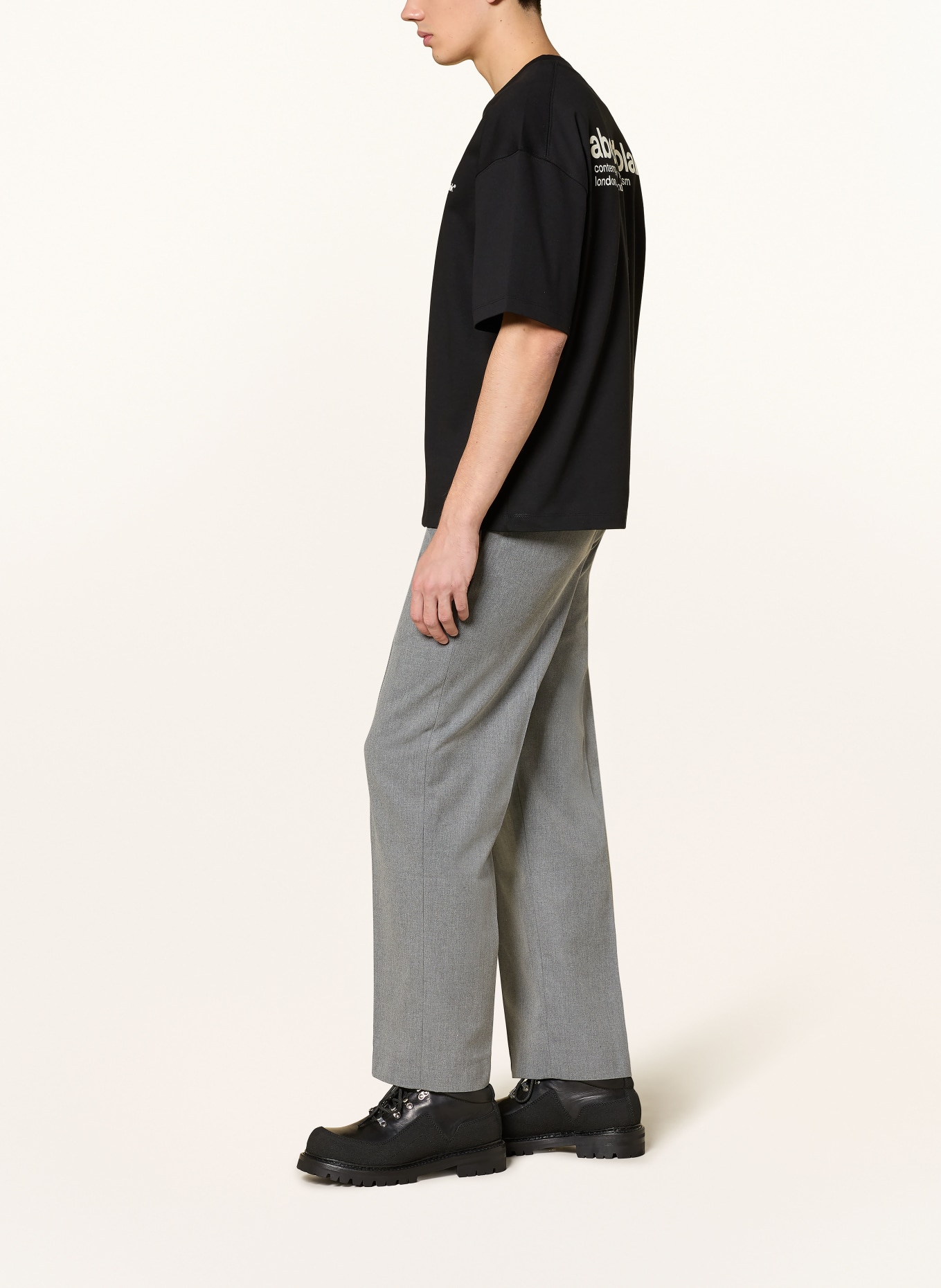 about:blank Chino Slim Fit: GRAU