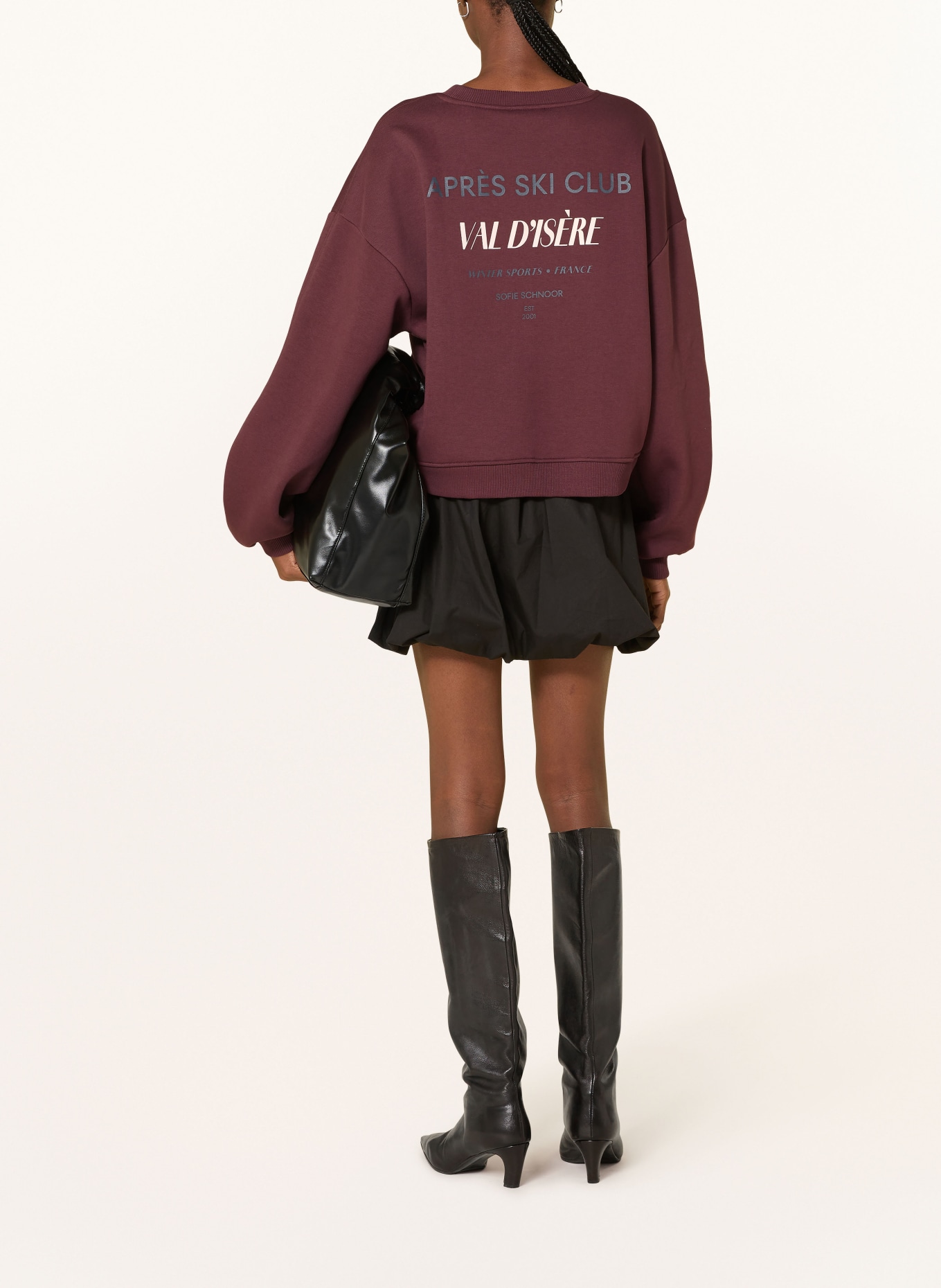 SOFIE SCHNOOR Sweatshirt ELINSW: DUNKELROT