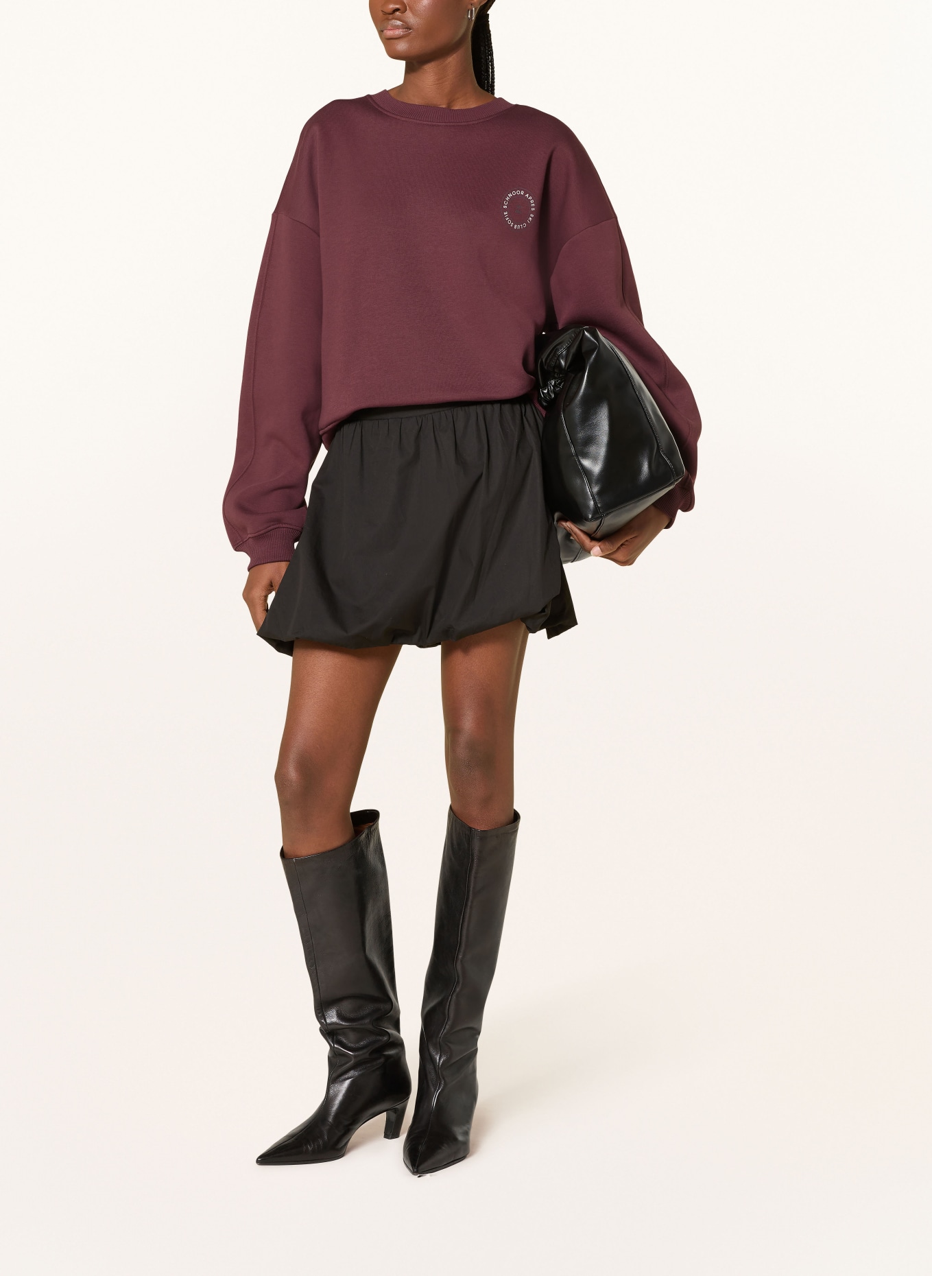 SOFIE SCHNOOR Sweatshirt ELINSW: DUNKELROT