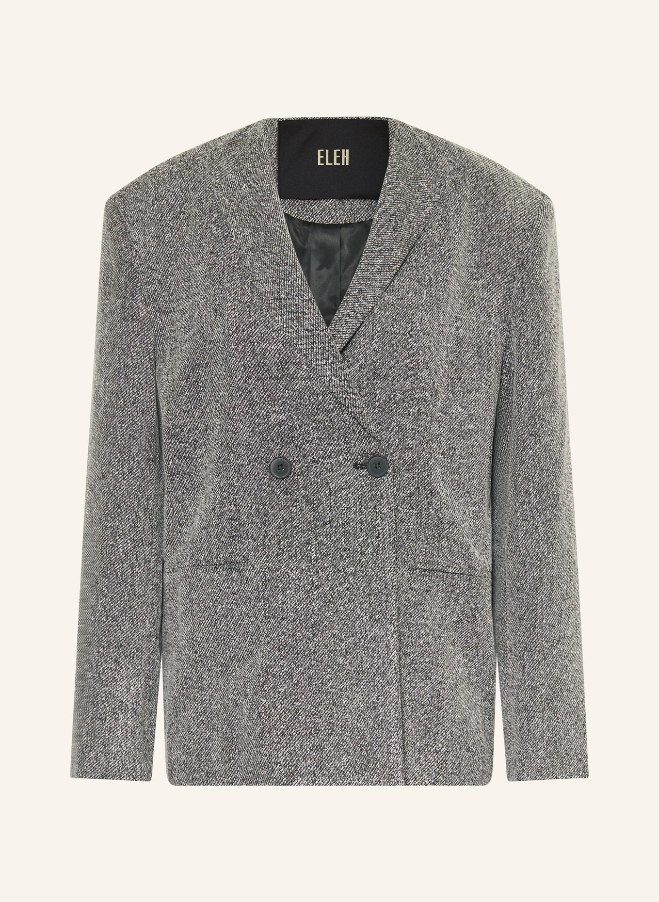 ELEH Blazer: SCHWARZ / DUNKELGRAU / WEISS