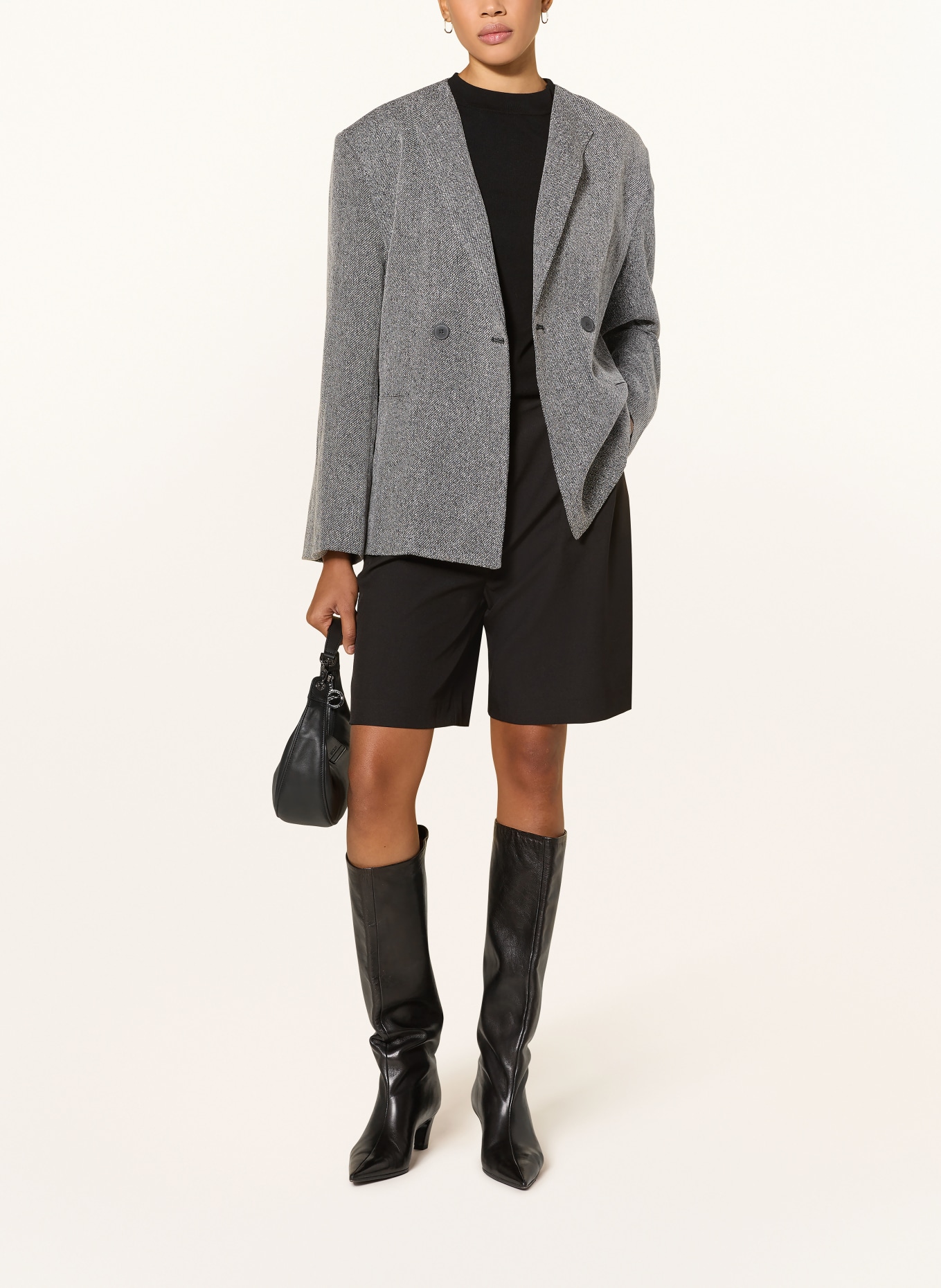 ELEH Blazer: SCHWARZ / DUNKELGRAU / WEISS