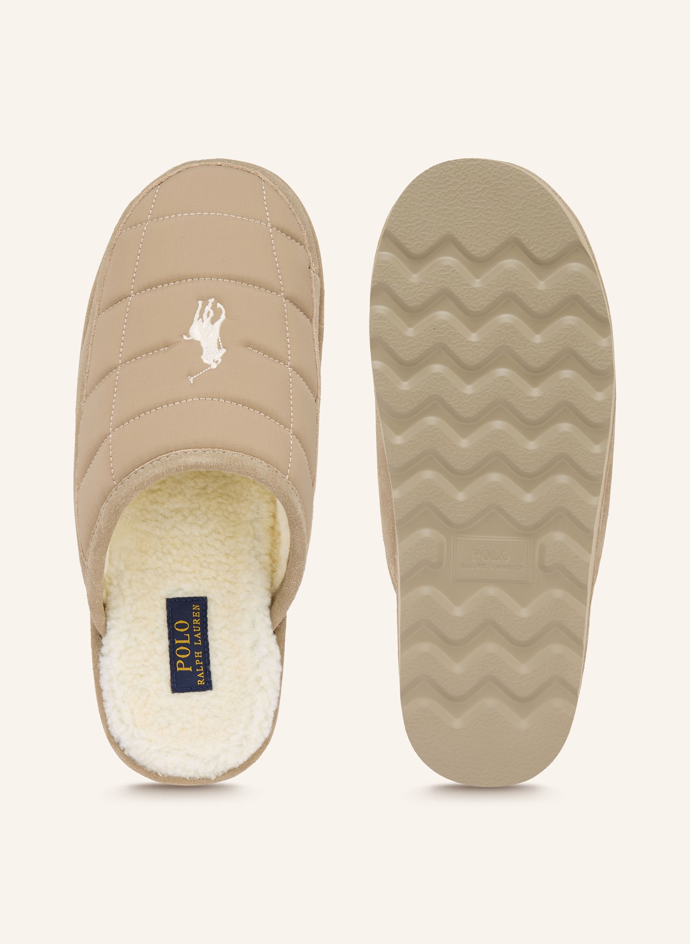 POLO RALPH LAUREN Hausschuhe: BEIGE