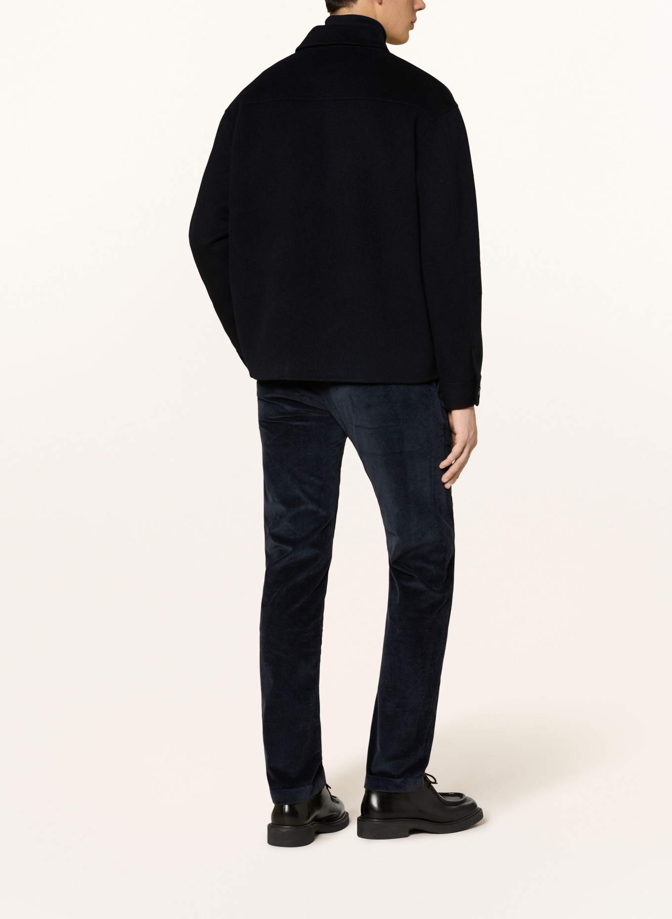 JACOB COHEN Cordchino BOBBY Slim Fit: DUNKELBLAU