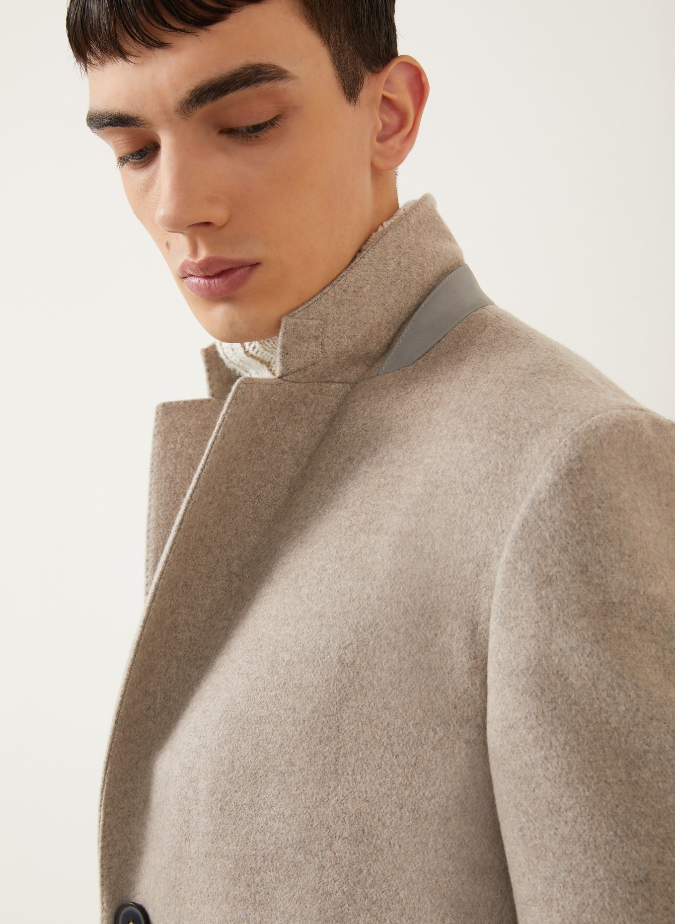 ZEGNA Kaschmir Mantel: TAUPE