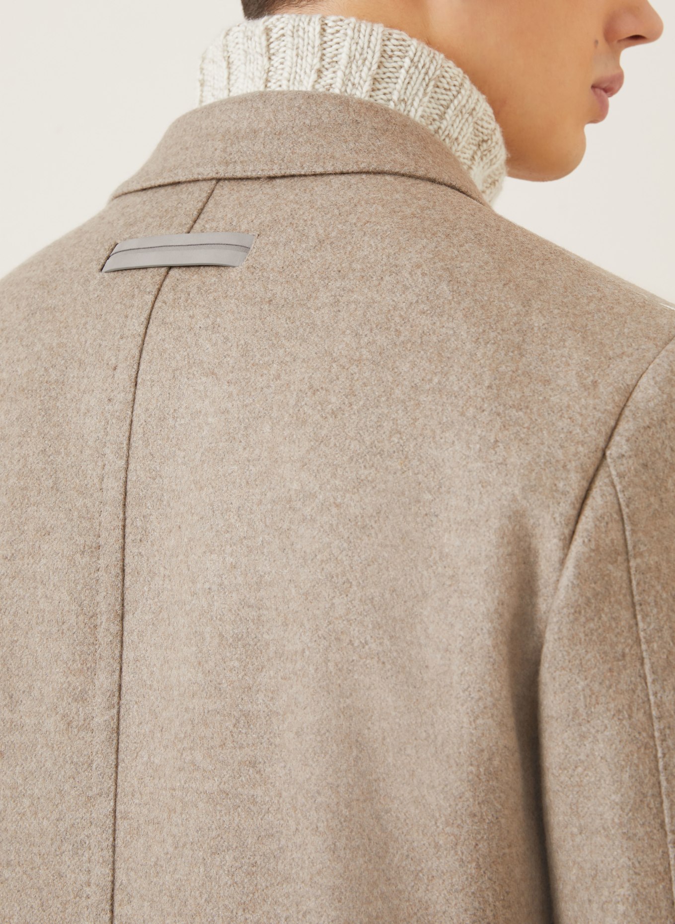 ZEGNA Kaschmir Mantel: TAUPE