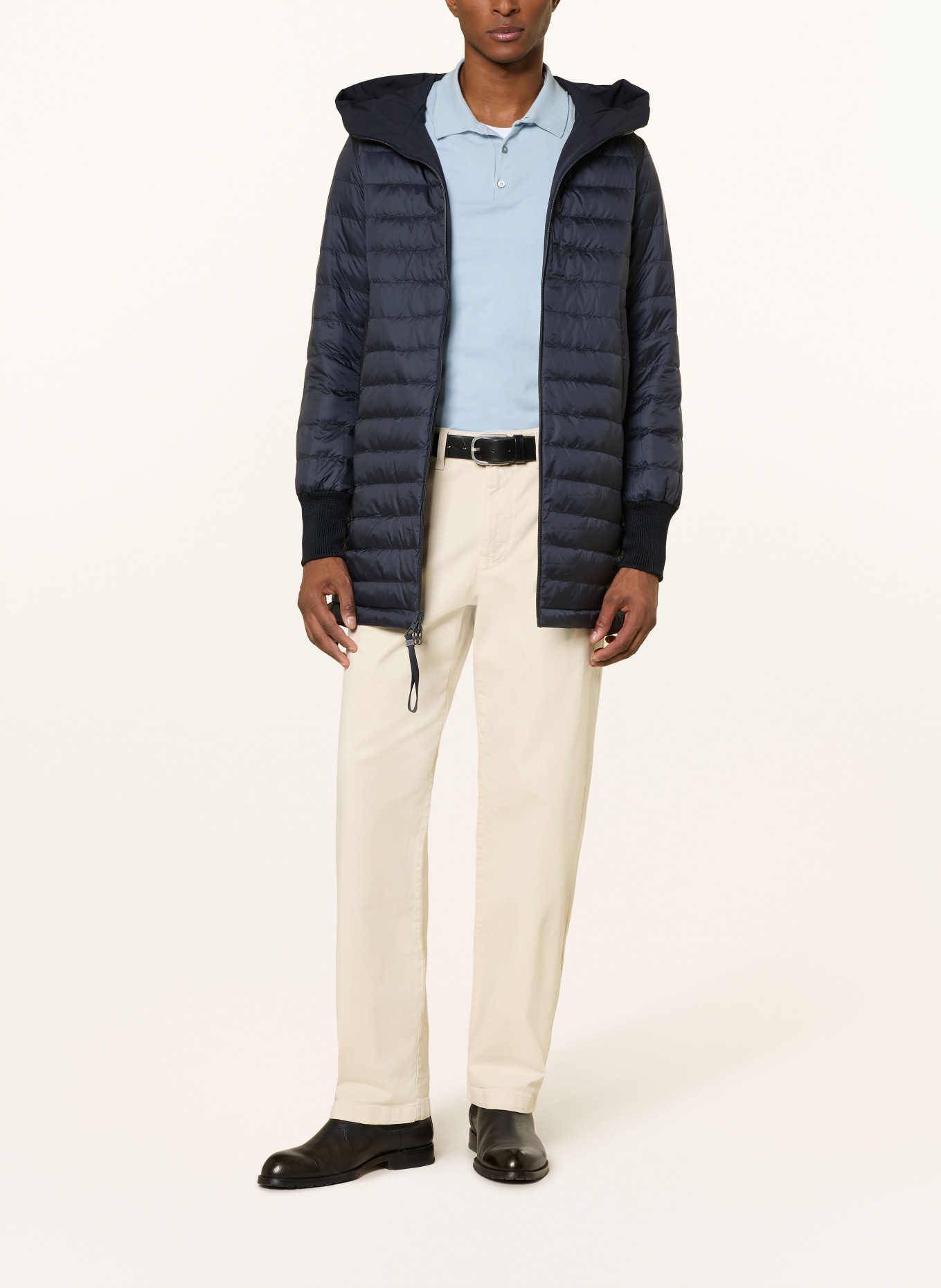 DUNO Daunenjacke RALIA zum Wenden: DUNKELBLAU