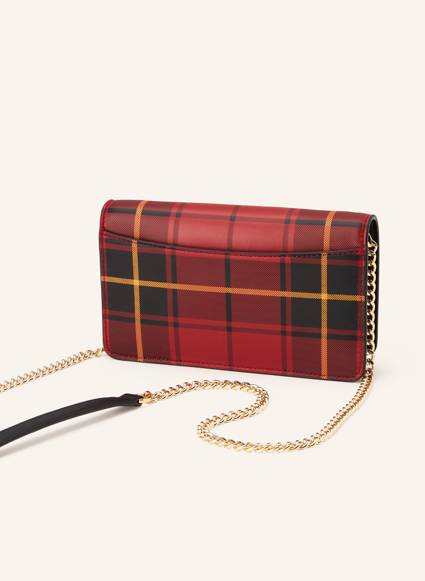LAUREN RALPH LAUREN Clutch: ROT / ORANGE / SCHWARZ