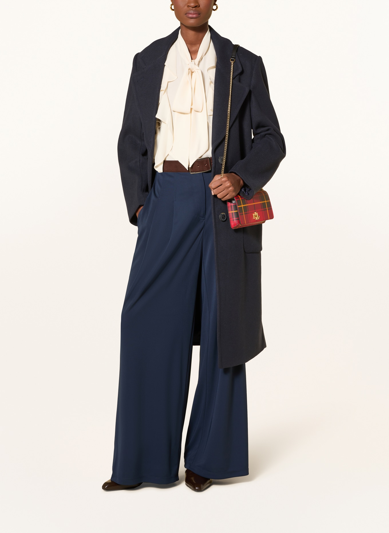 LAUREN RALPH LAUREN Clutch: ROT / ORANGE / SCHWARZ