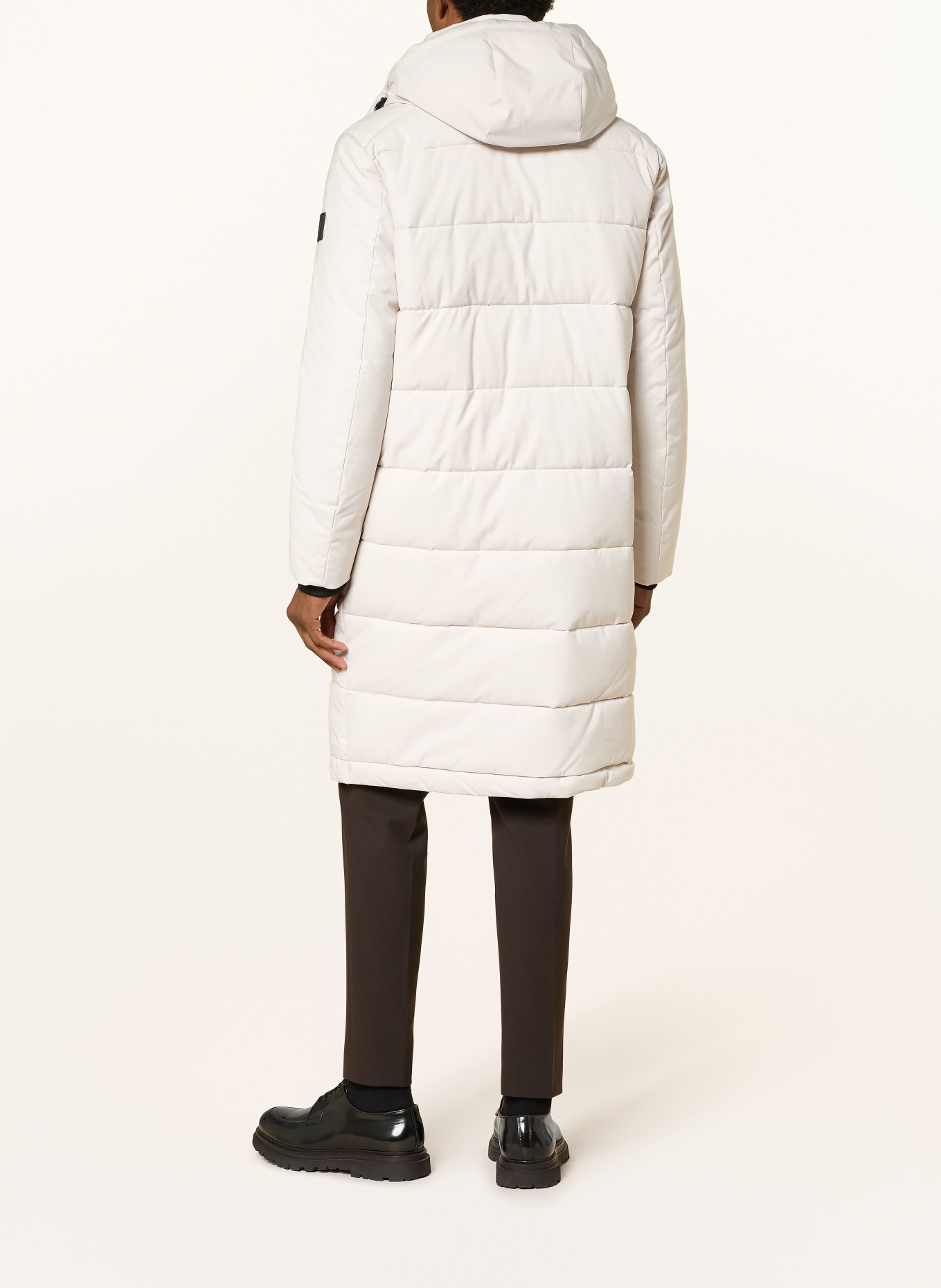 STRELLSON Steppmantel mit Blende: WEISS