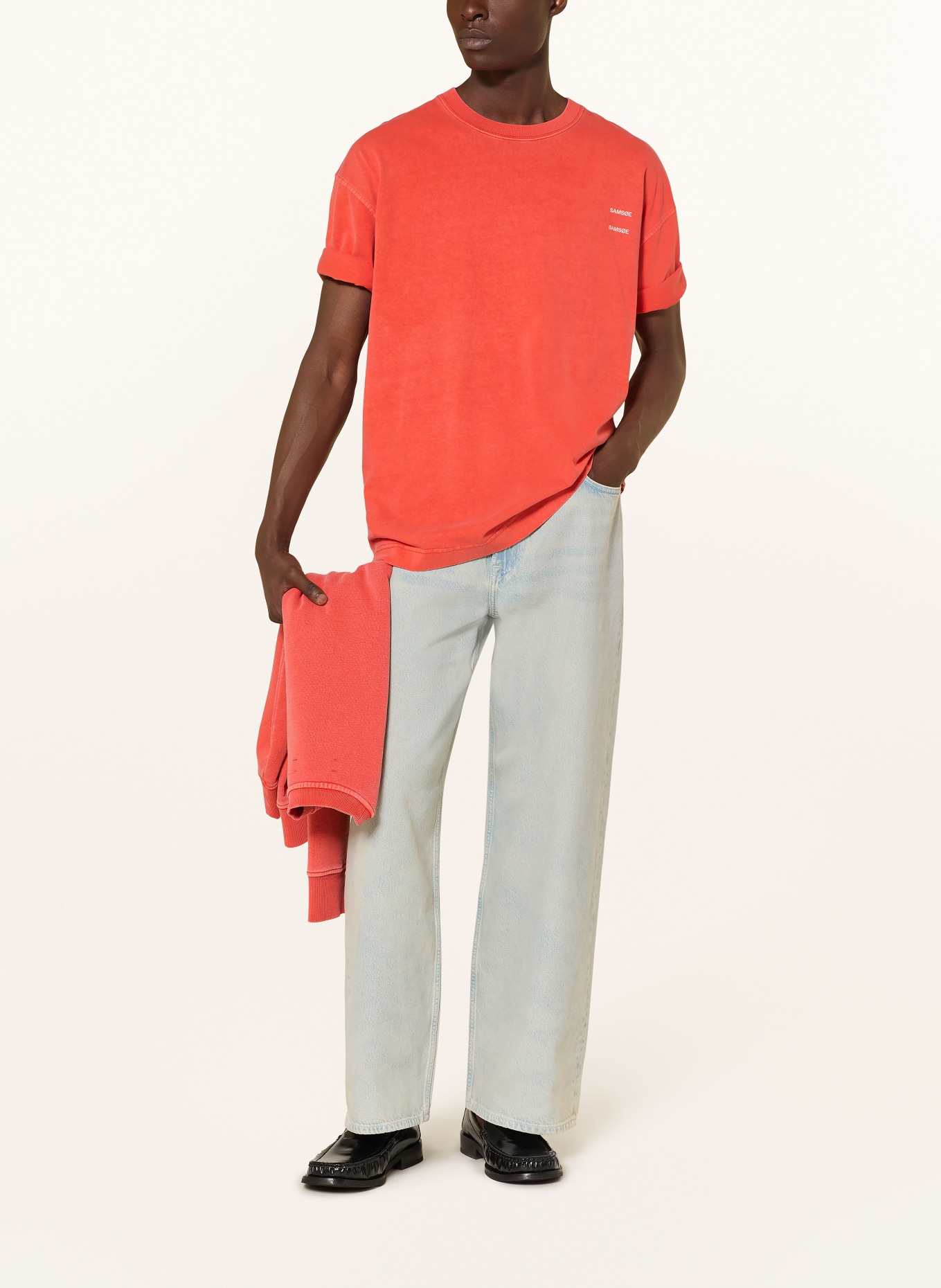 SAMSØE  SAMSØE T-Shirt SAJOEL: HELLROT