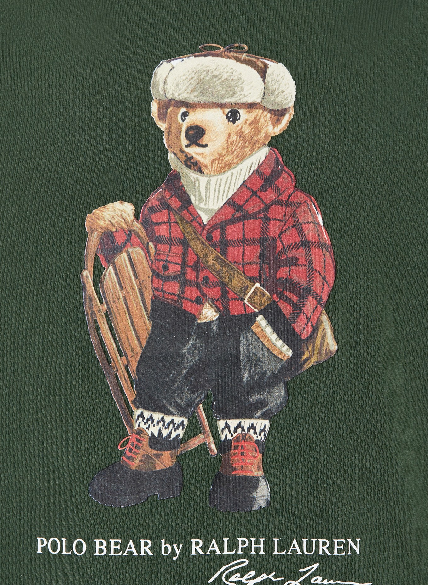 POLO RALPH LAUREN T-Shirt: DUNKELGRÜN