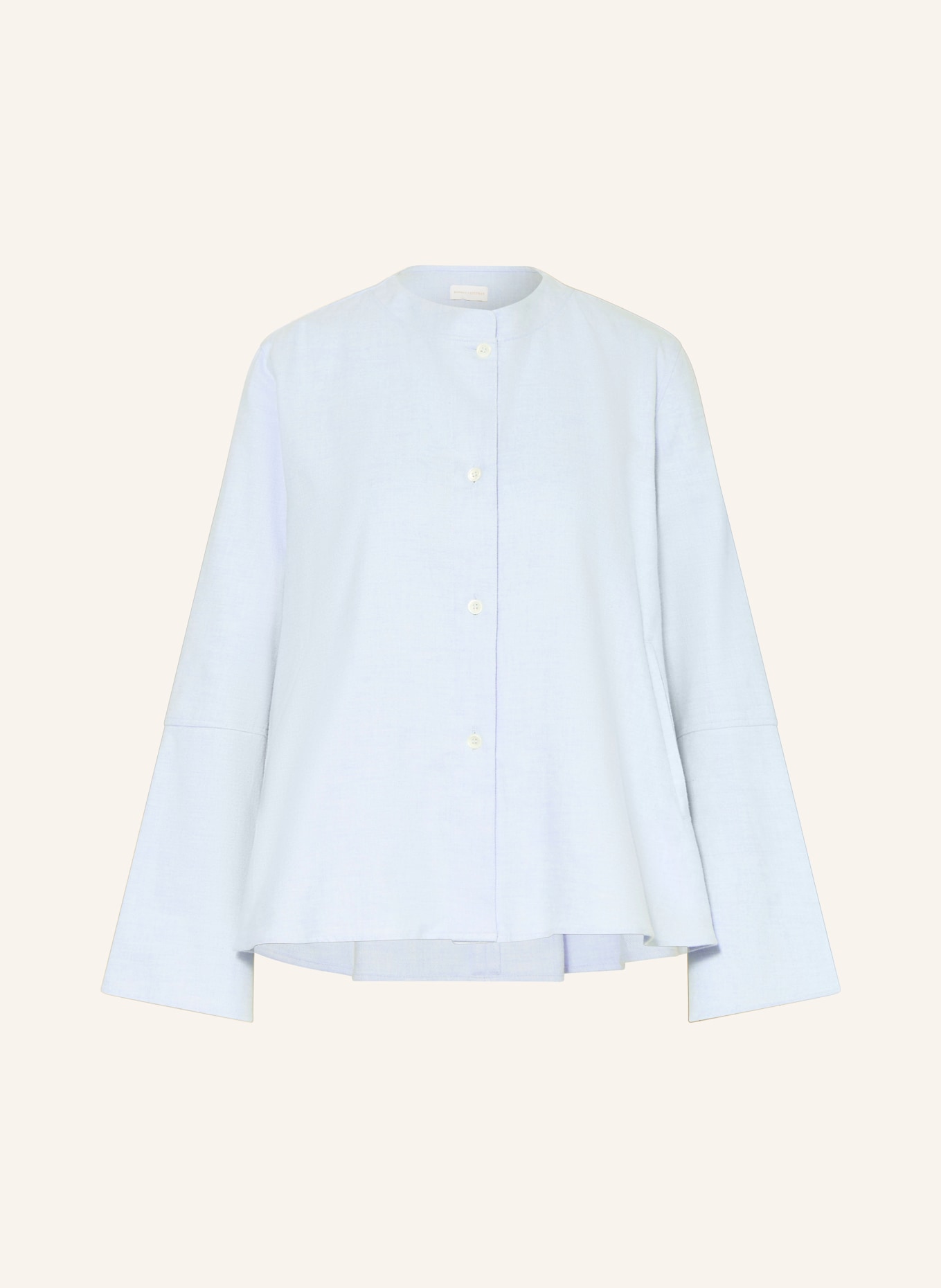 ROBERT FRIEDMAN Flanellbluse: HELLBLAU