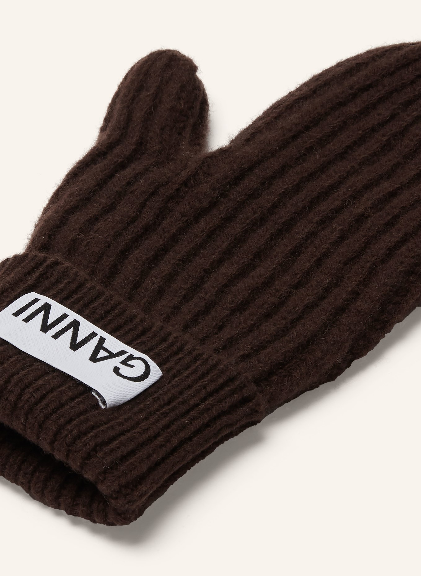 GANNI Handschuhe: DUNKELBRAUN