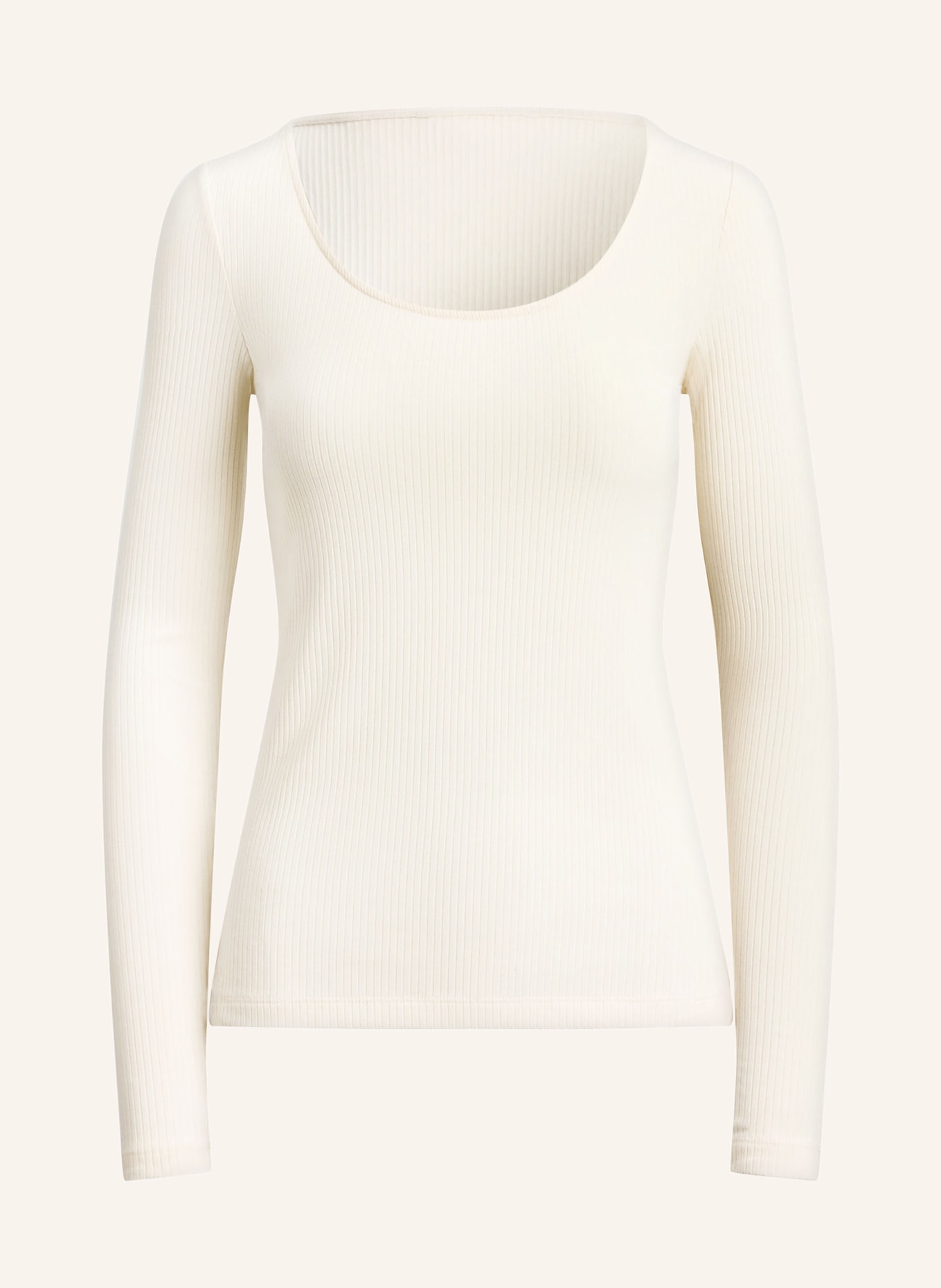 LAUREN RALPH LAUREN Longsleeve: ECRU