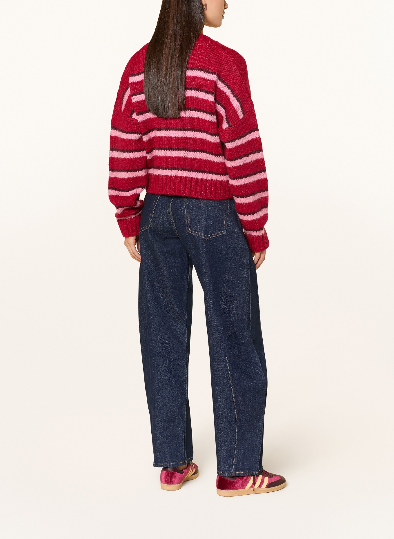 TOMMY JEANS Dżinsy z szerokimi nogawkami ELLA: 1BK Denim Dark