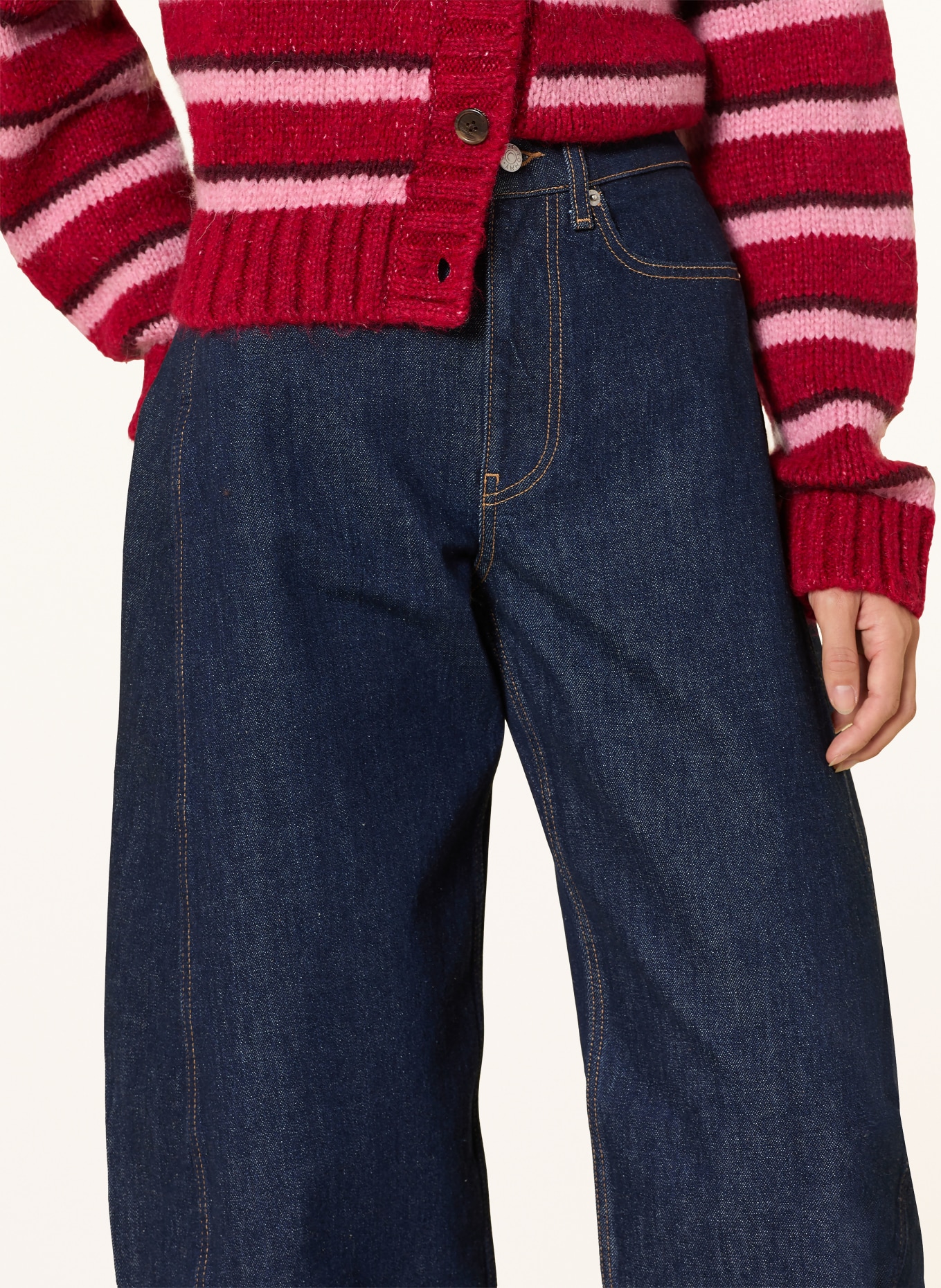 TOMMY JEANS Dżinsy z szerokimi nogawkami ELLA: 1BK Denim Dark