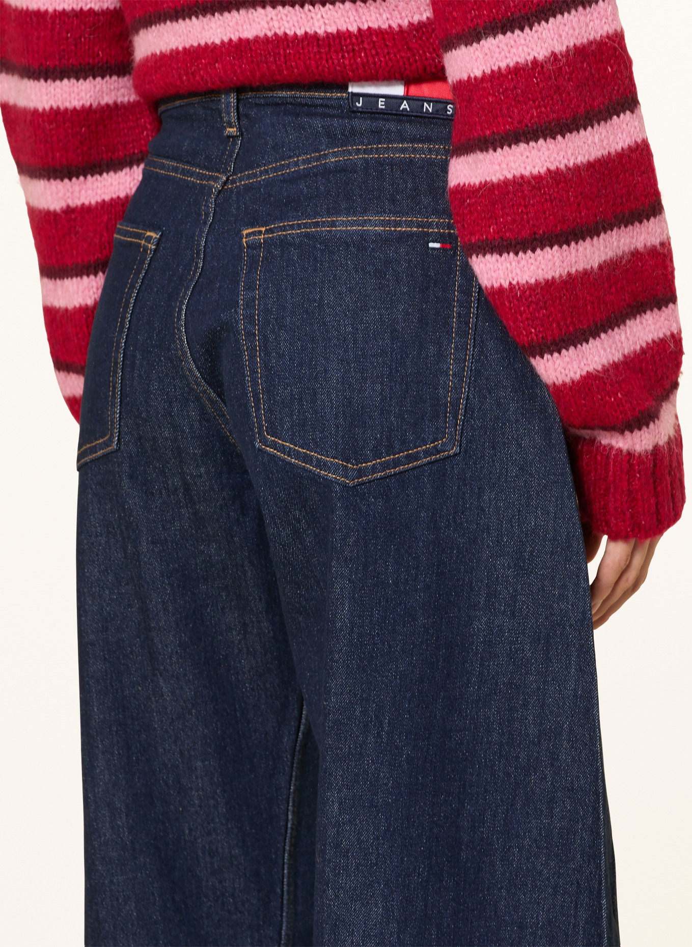 TOMMY JEANS Dżinsy z szerokimi nogawkami ELLA: 1BK Denim Dark