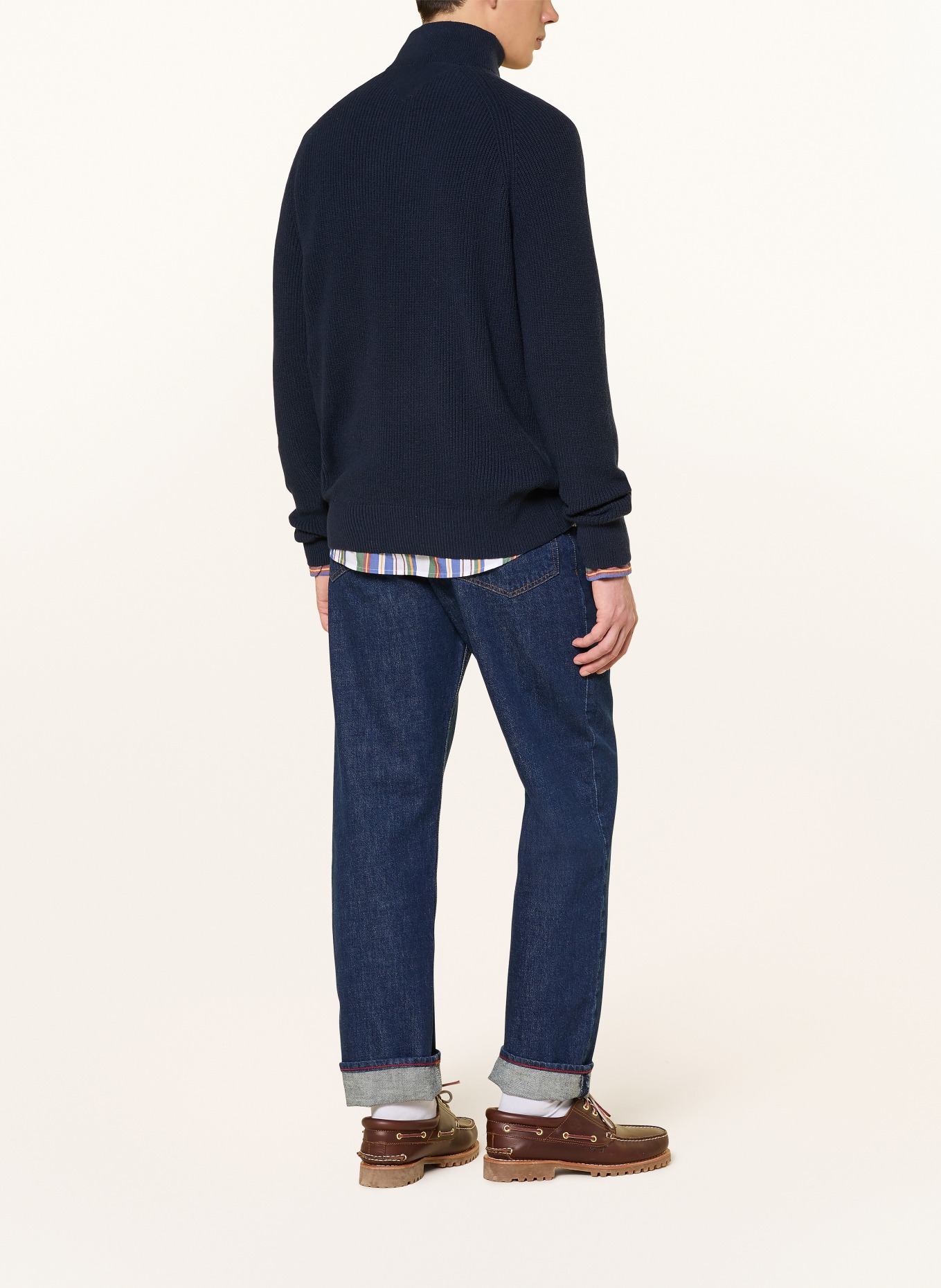 TOMMY HILFIGER Troyer: DARK BLUE